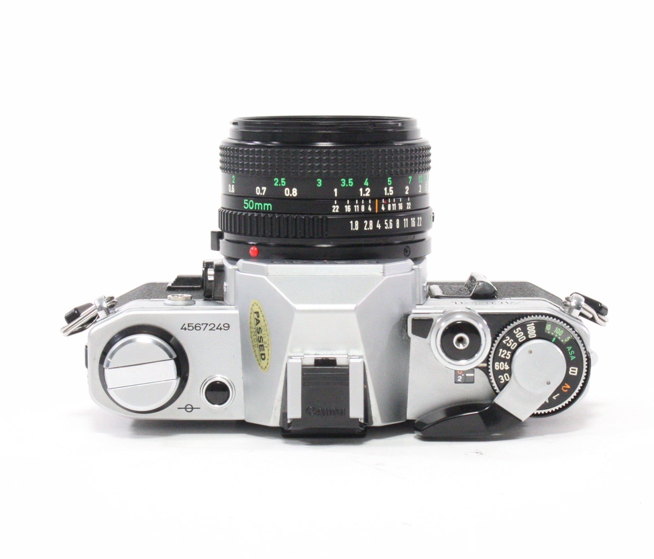 Canon AE-1 with 50mm f/1.8 Lens