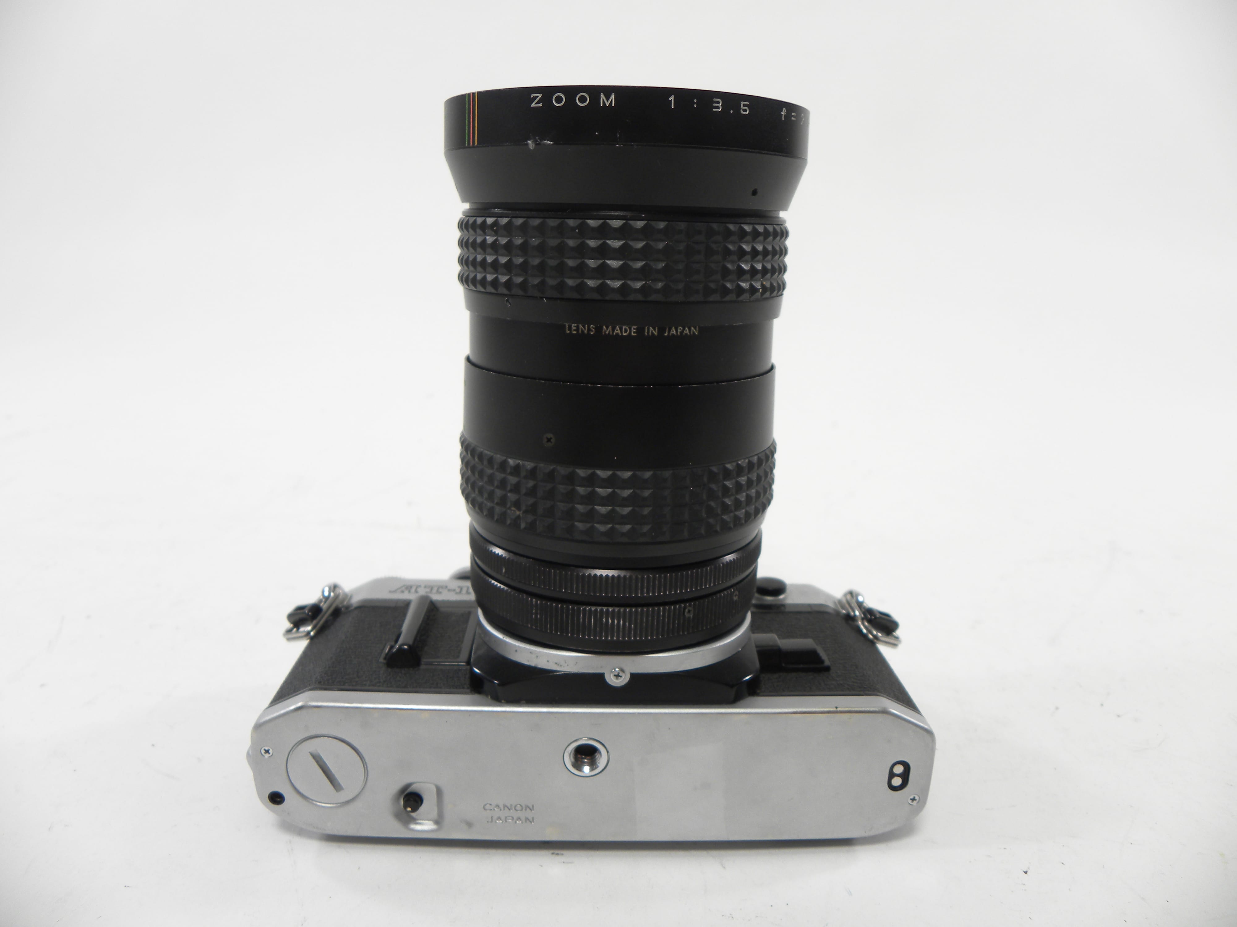 Canon AT-1 35mm SLR camera w/Makinon 28-80mm f3.5