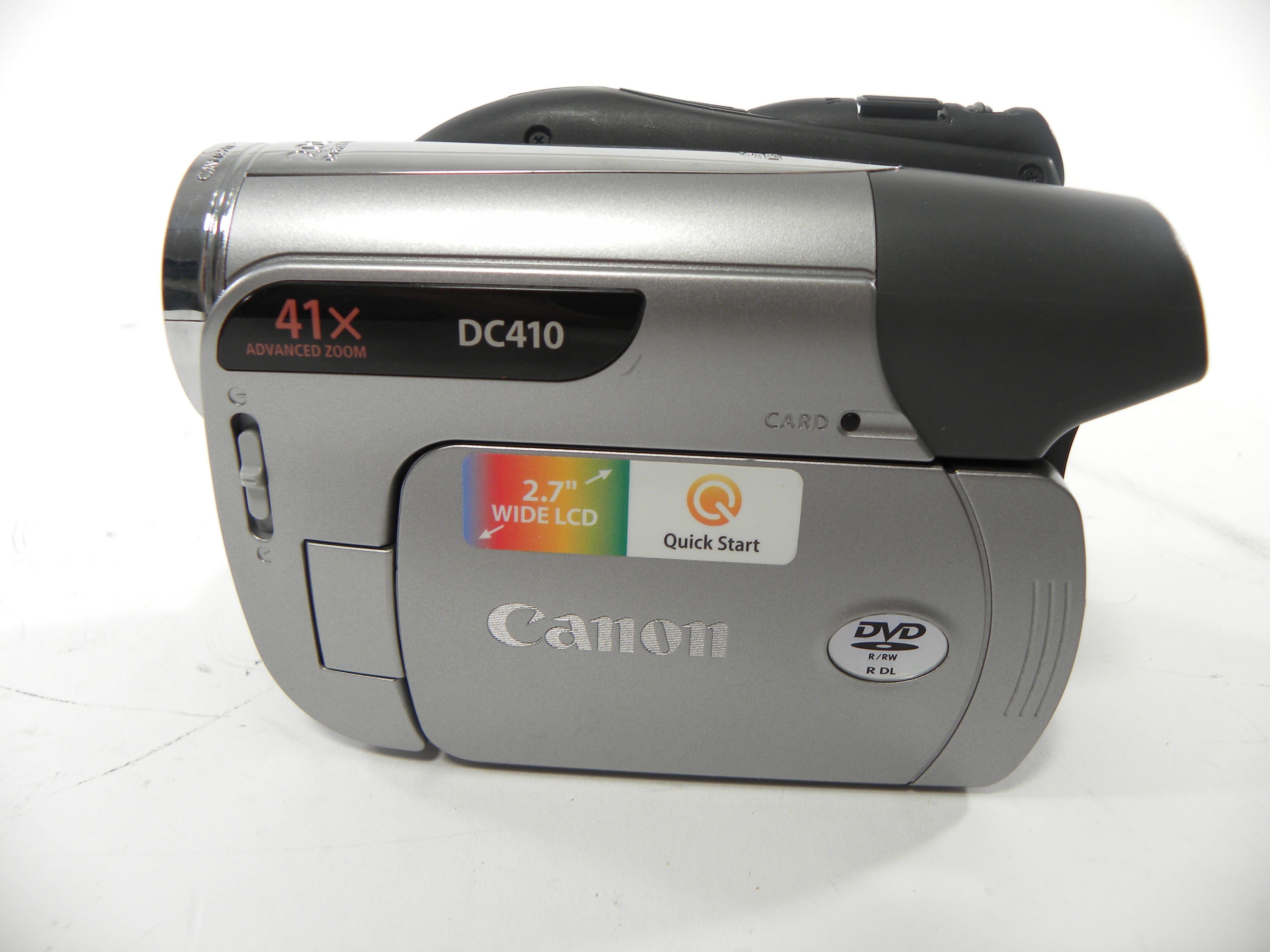 Canon DC410 MiniDV Camcorder