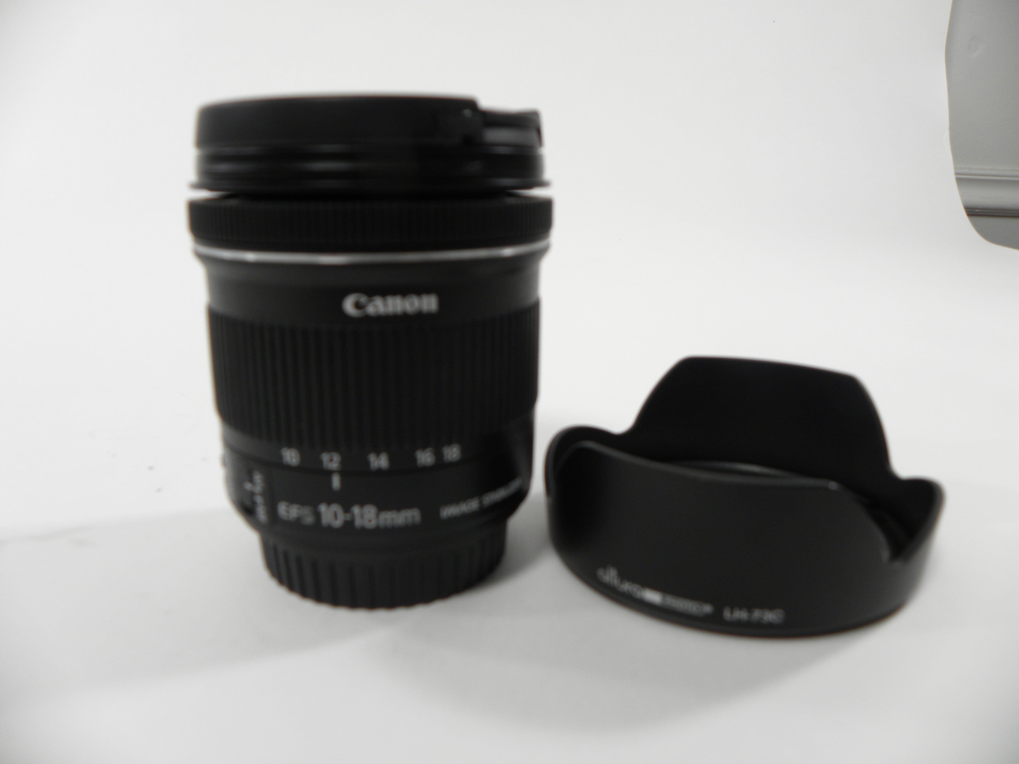 Canon EF-S 10-18mm f4.5-5.6 IS STM