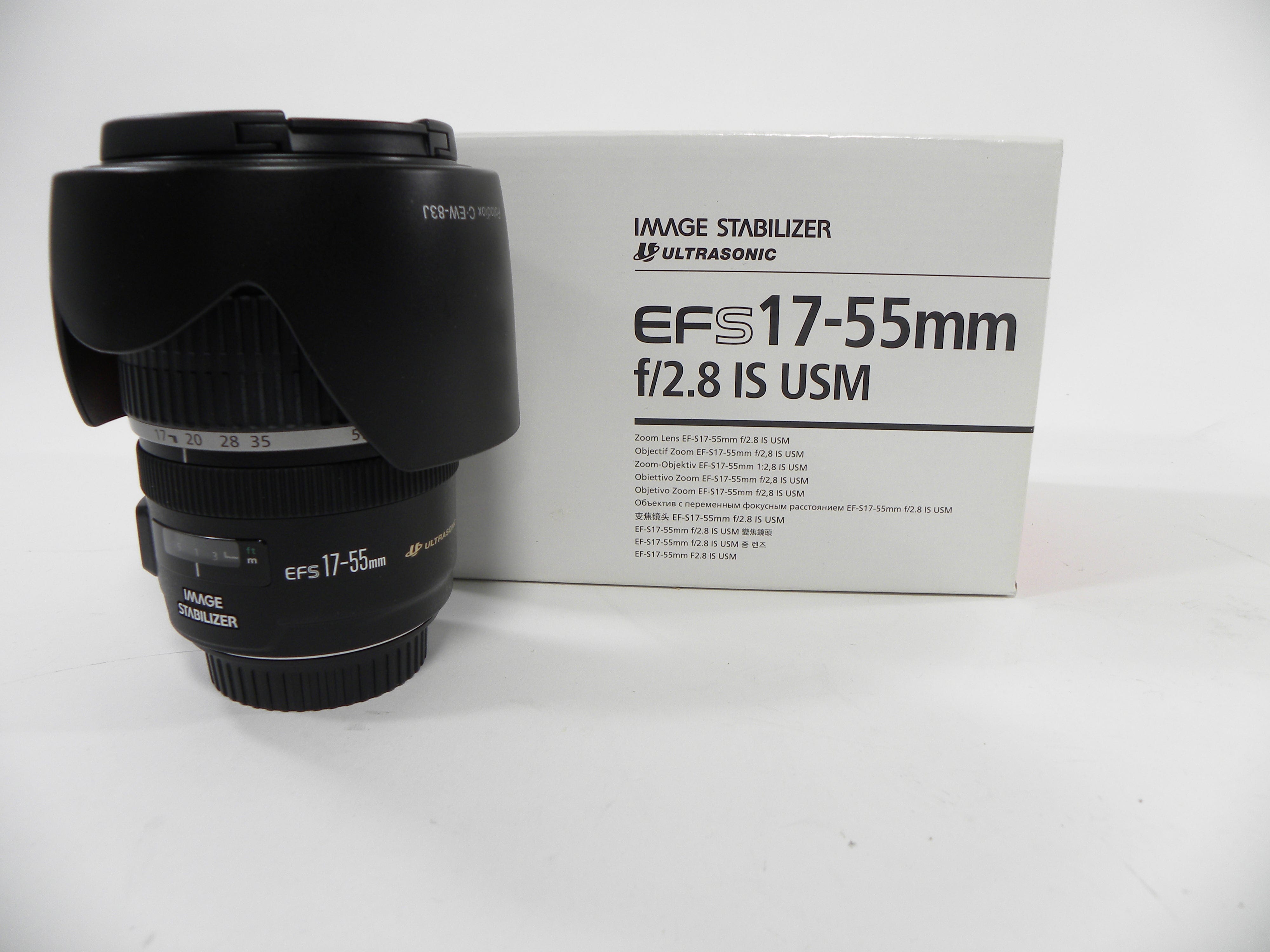 Canon EF-S Zoom 17-55mm f2.8 IS USM