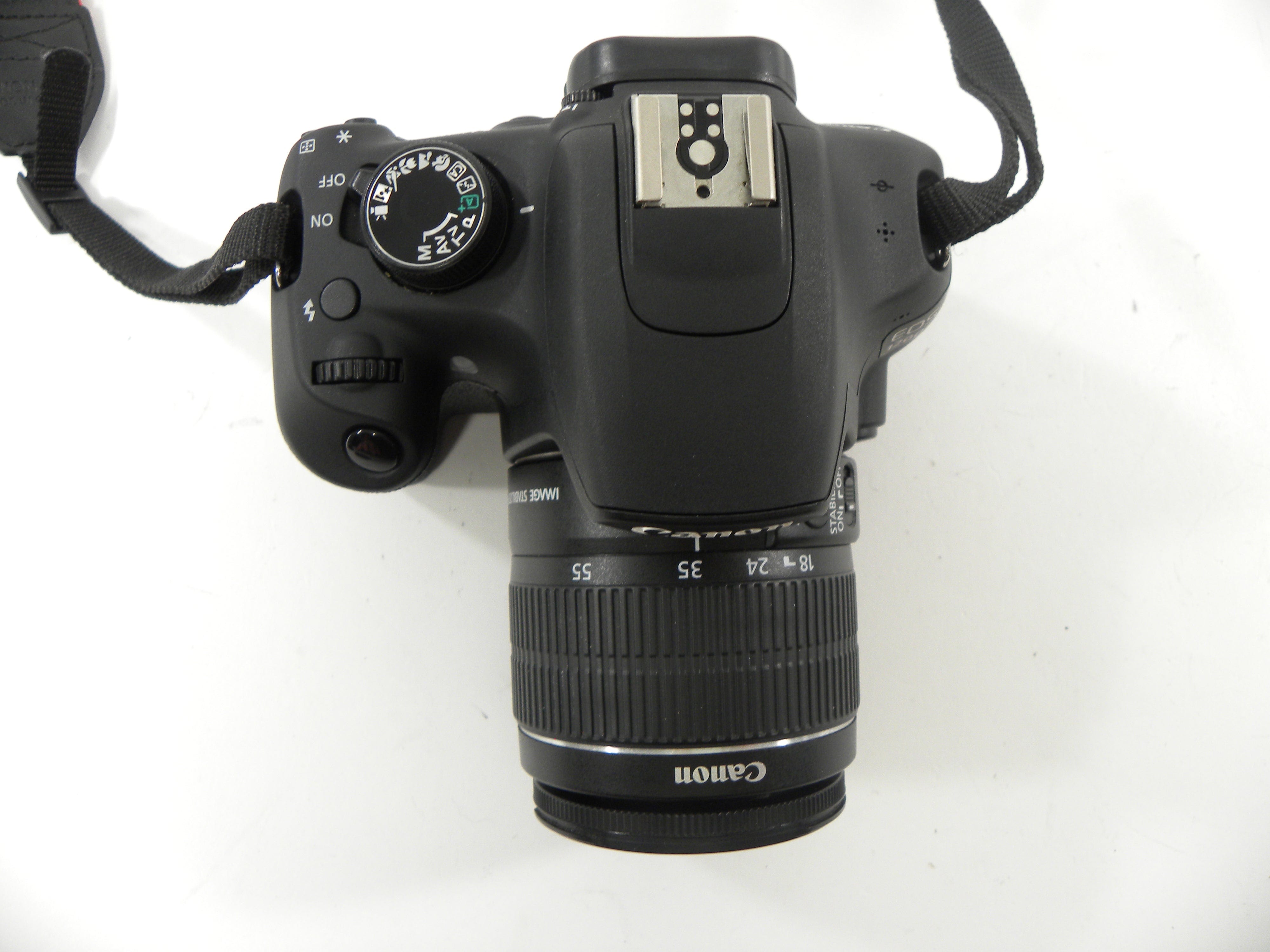 Canon EOS 1200D 18.0mp Digital SLR w/EF-S 18-55 IS II Shutter Ct. 10,117