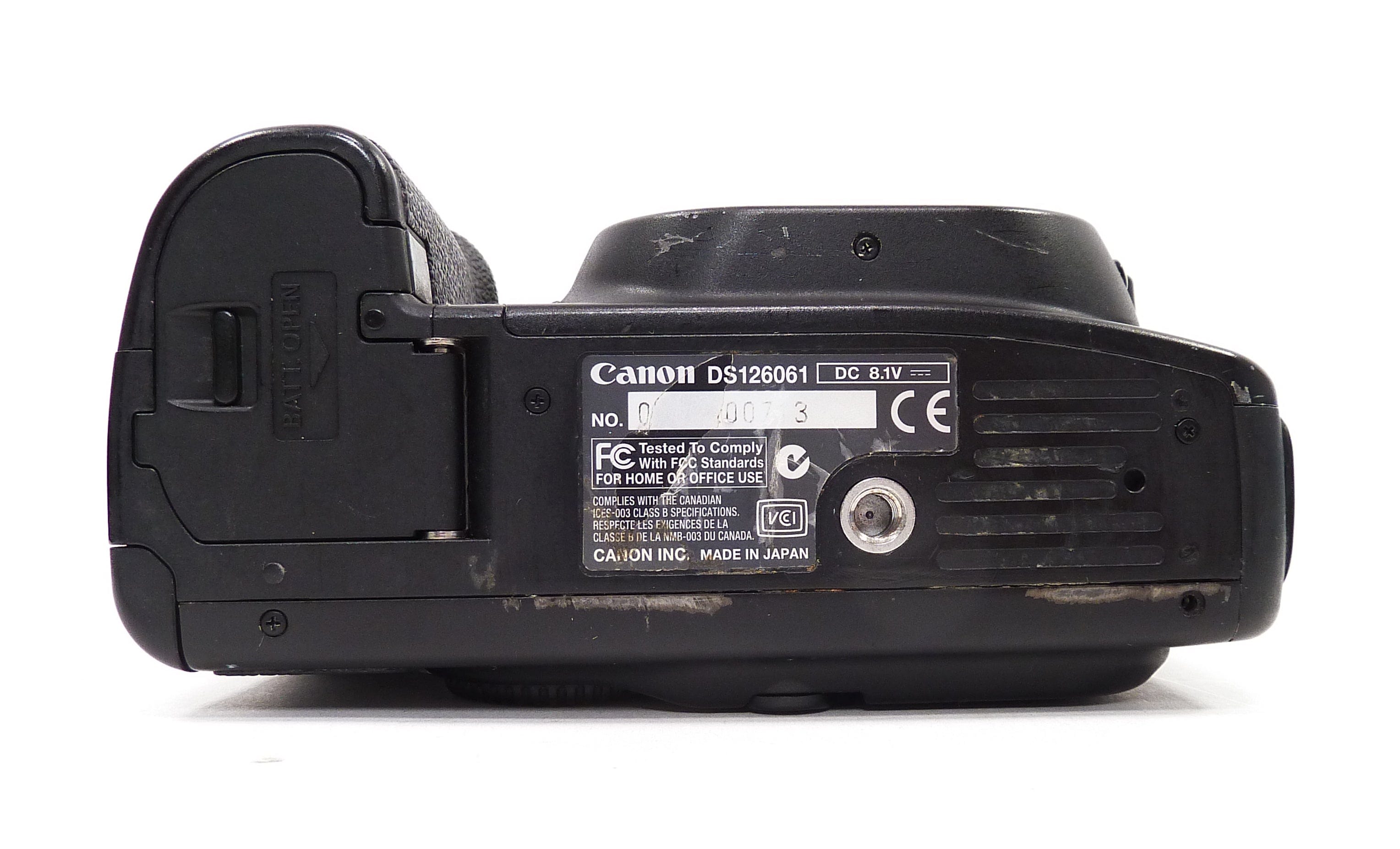 Canon EOS 20D with BG-E2 Grip