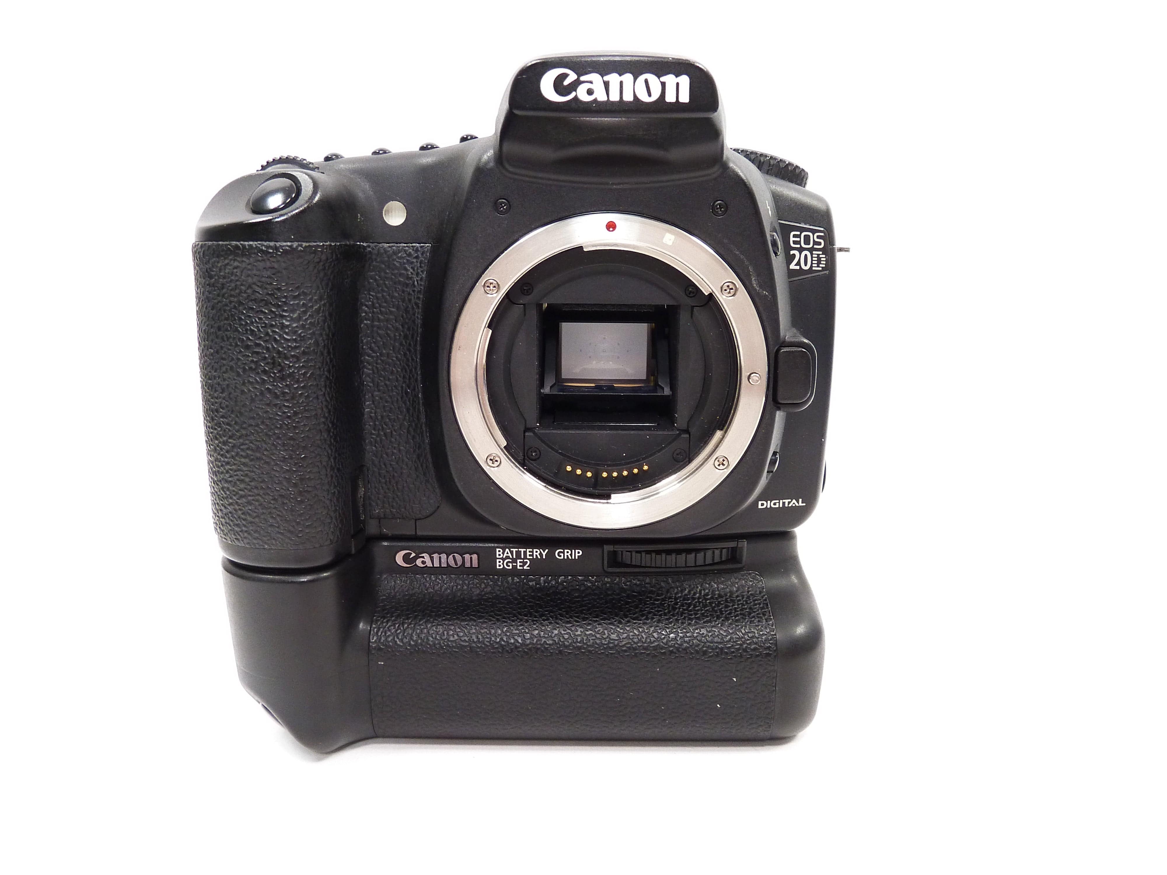 Canon EOS 20D with BG-E2 Grip