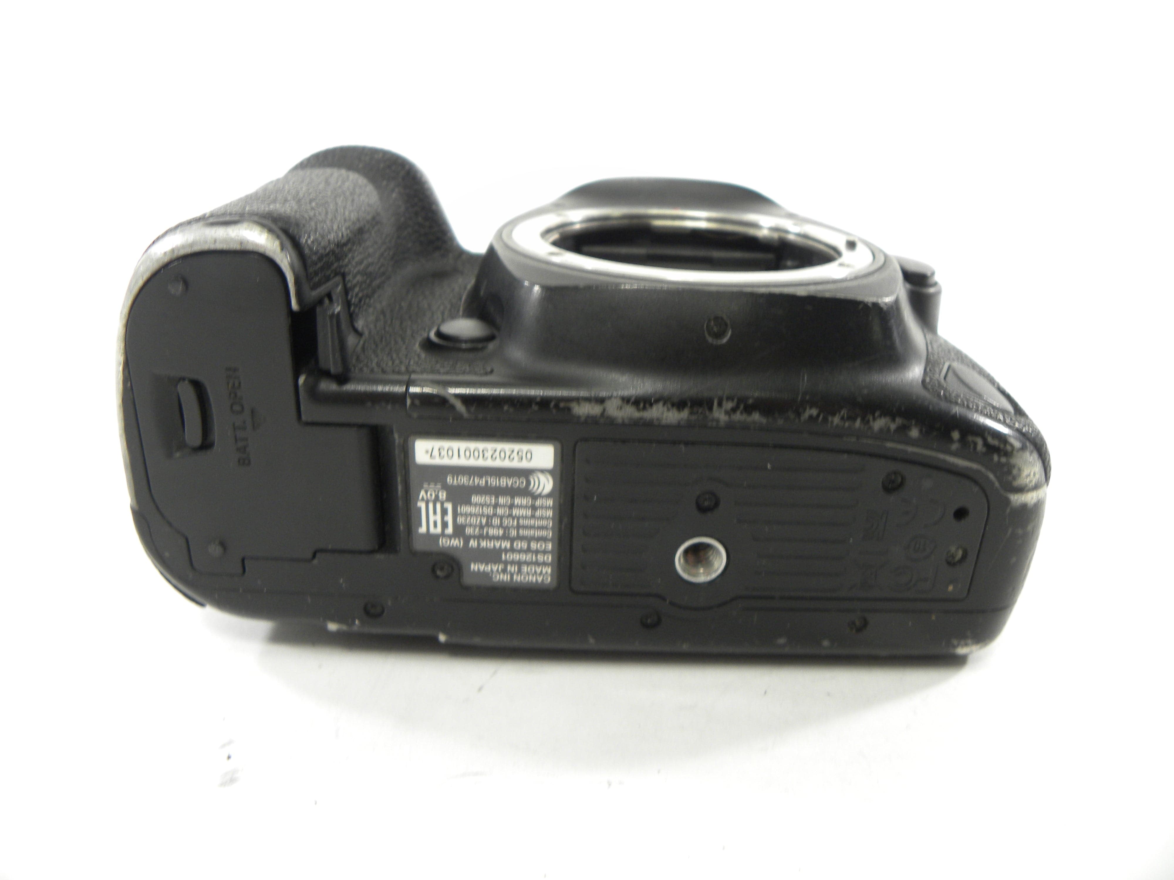 Canon EOS 5D Mark IV 30.4mp Digital SLR Body Only AS IS (Parts)