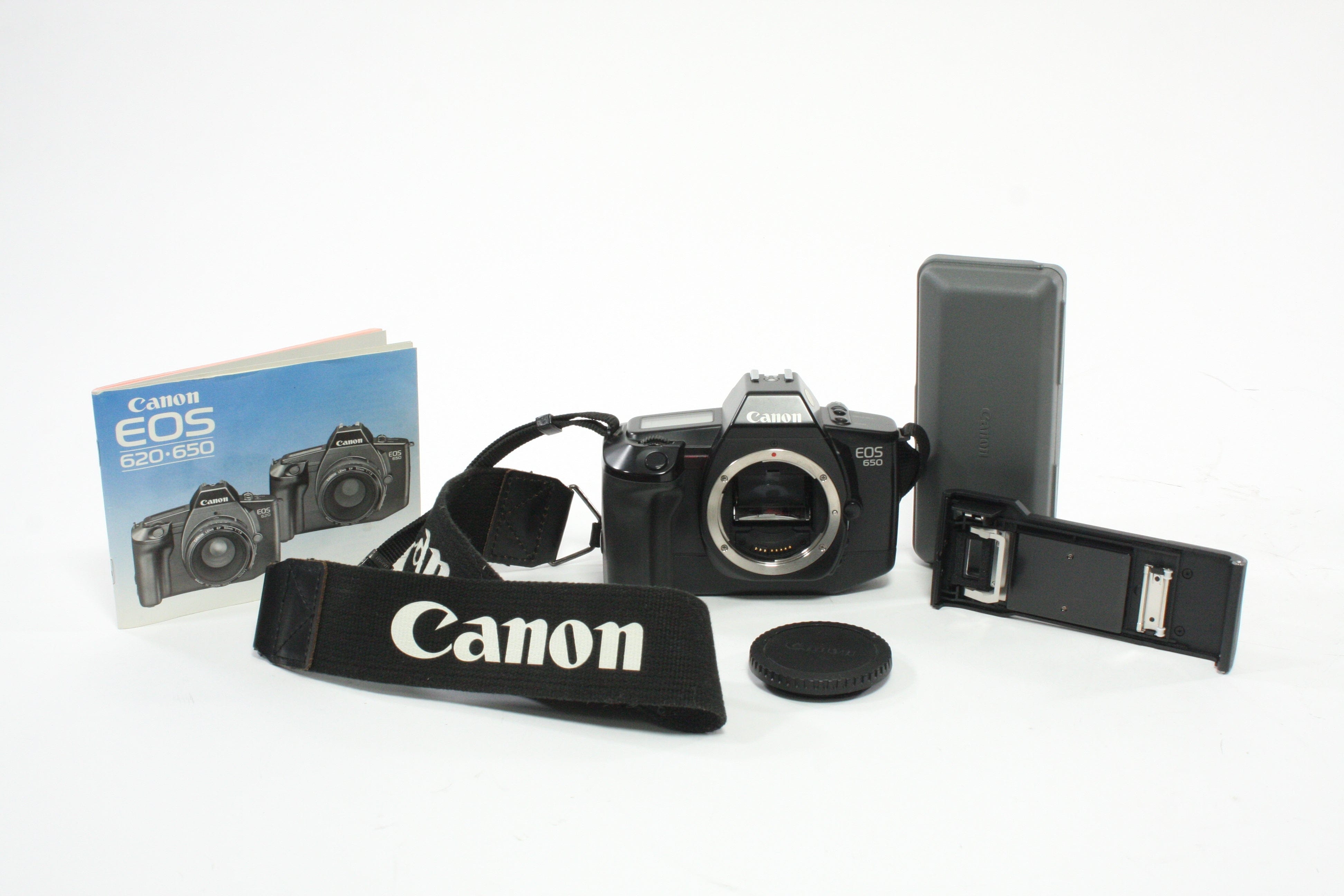 Canon EOS 650 SLR 35mm Camera with Date Back E
