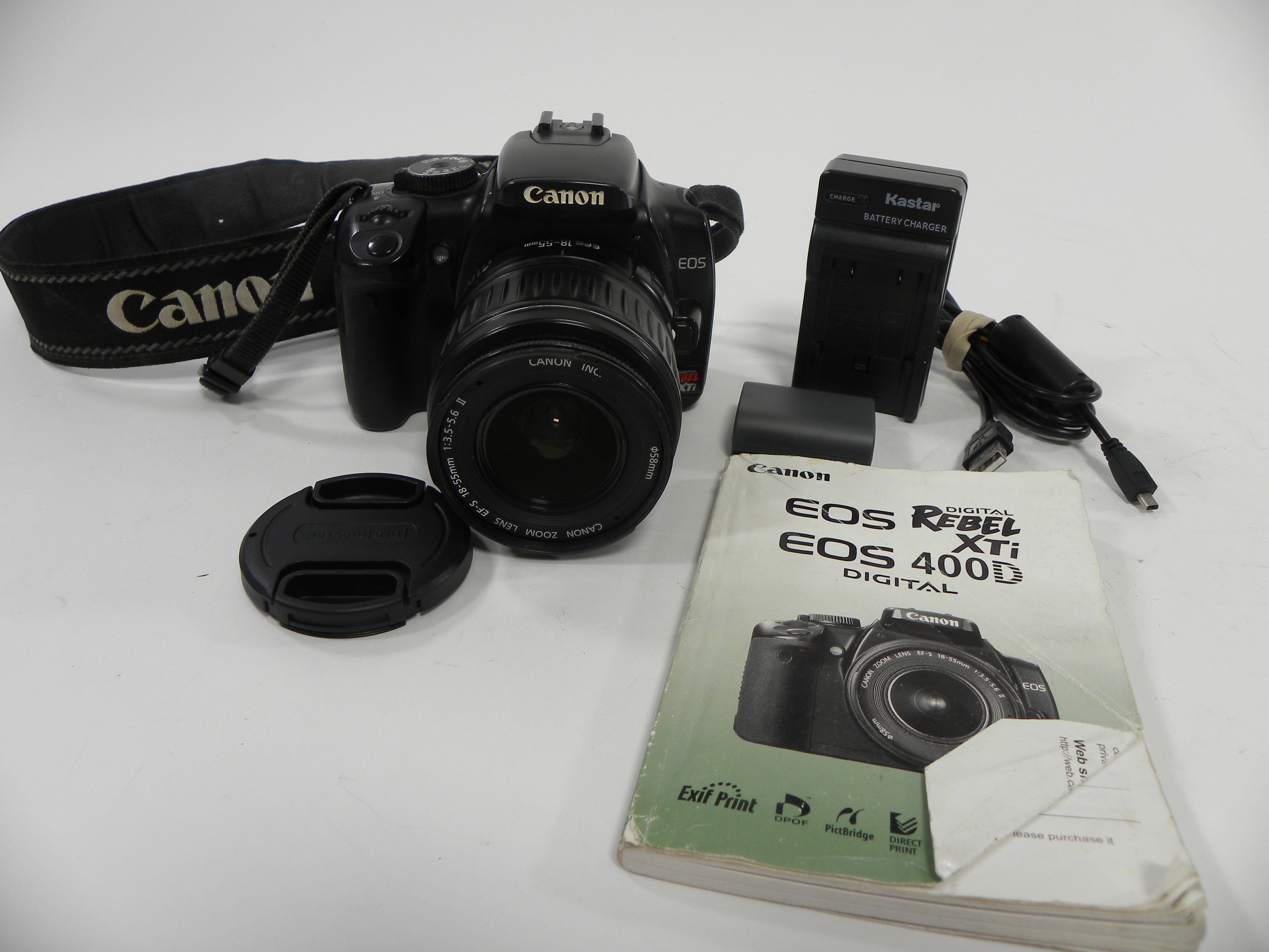 Canon EOS Digital Rebel XTi 10.1mp Digital SLR w/EF-S 18-55 II