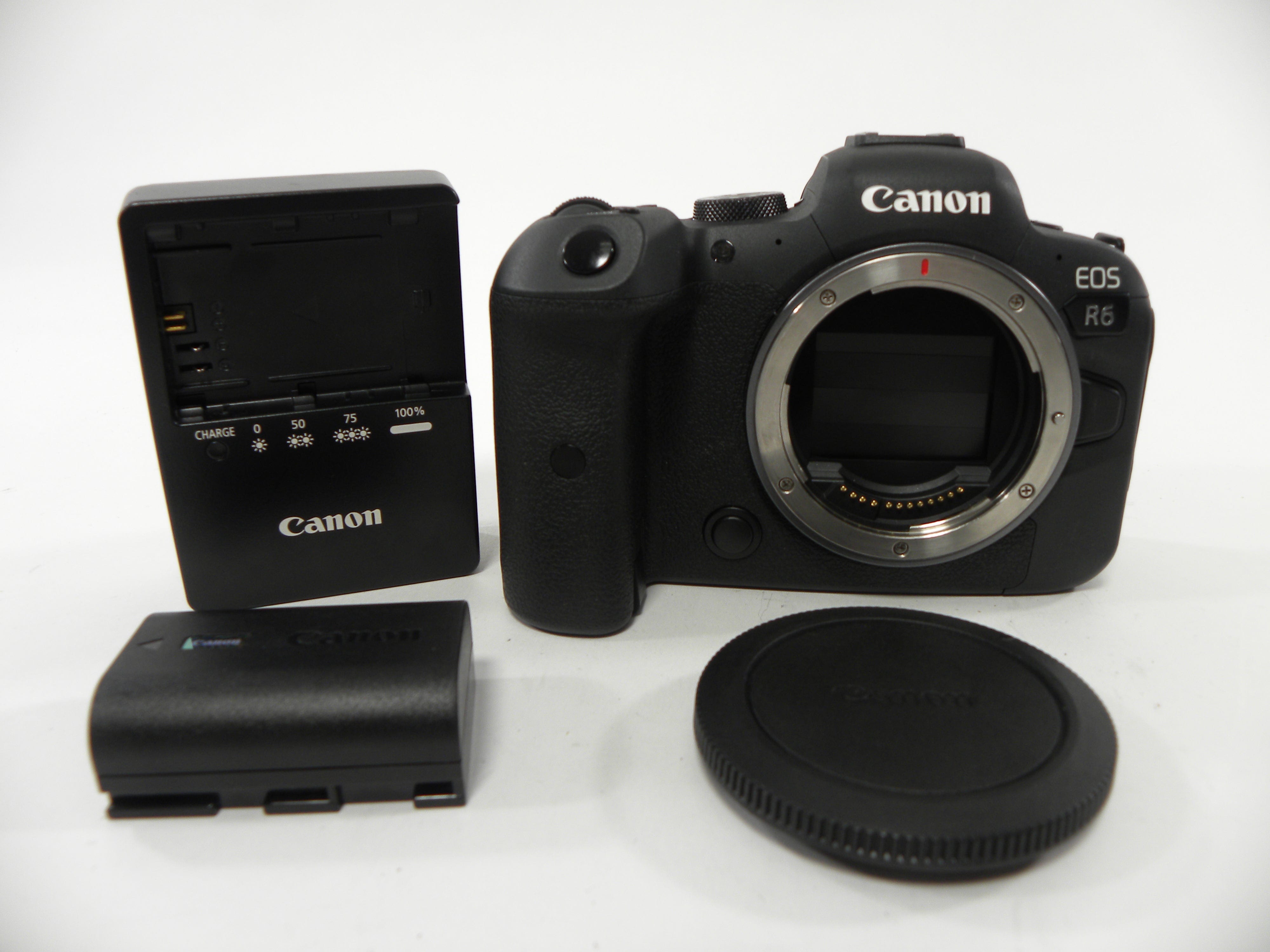 Canon EOS R6 20mp Mirrorless Digital Camera Body only shutter ct.