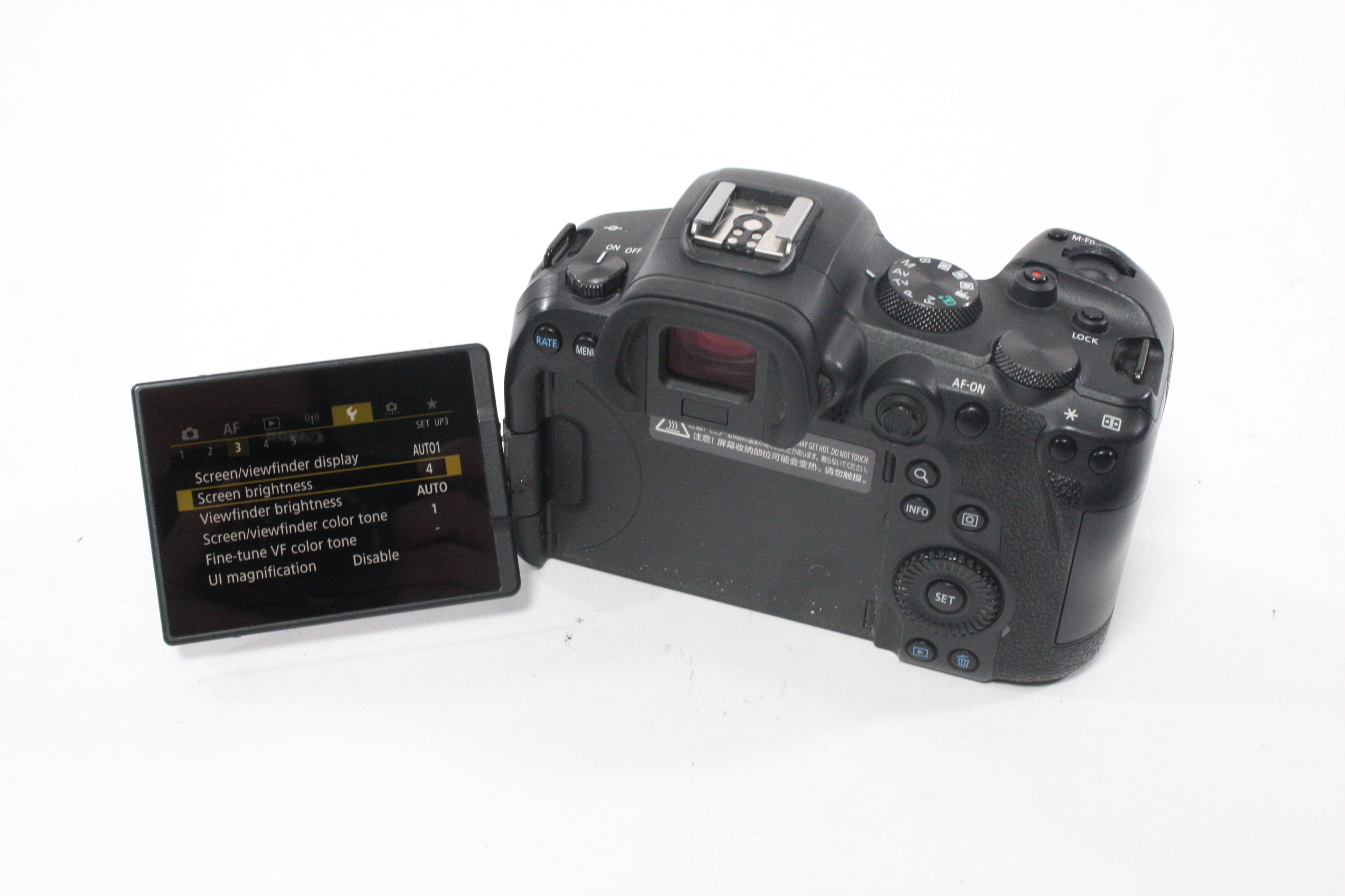 Canon EOS R6 Digital Mirrorless Camera Body with Shutter Count 408,000