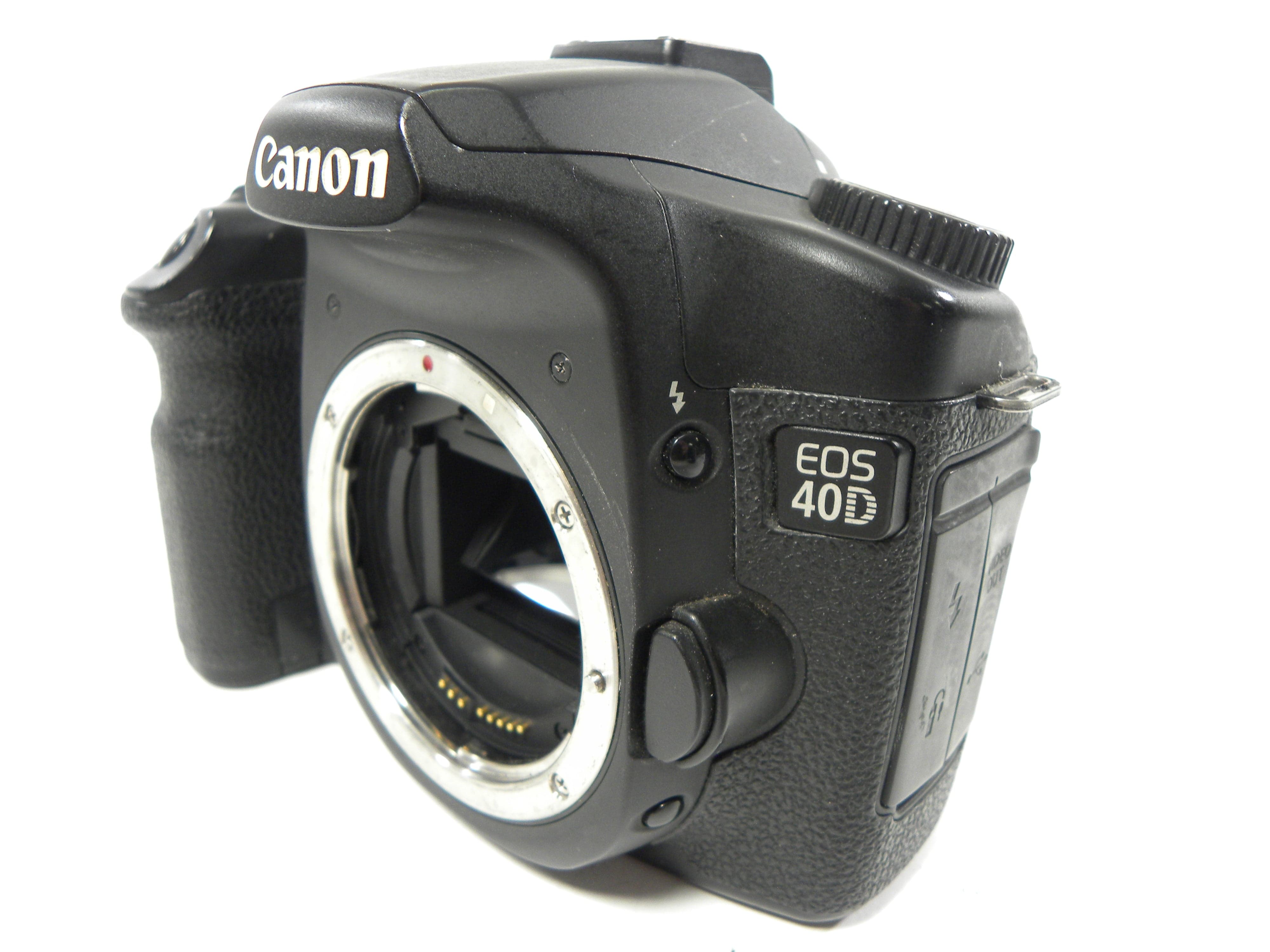 Canon EOS Rebel 40D 10.1mp Digital SLR body only Shutter Ct. 83,731