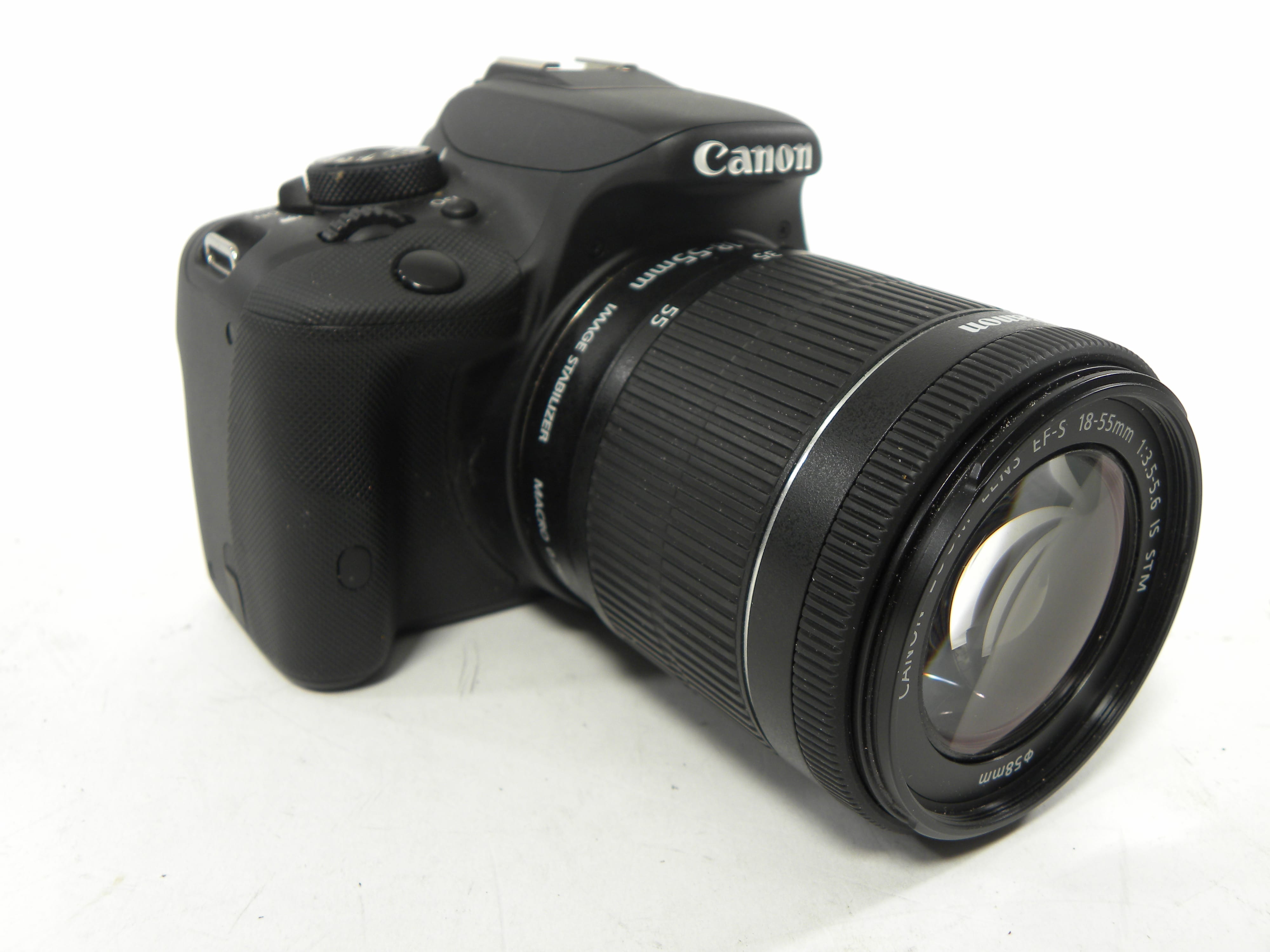 Canon EOS Rebel SL1 18mp Digital SLR w/EF-S 18-55 f3.5-5.6 IS STM