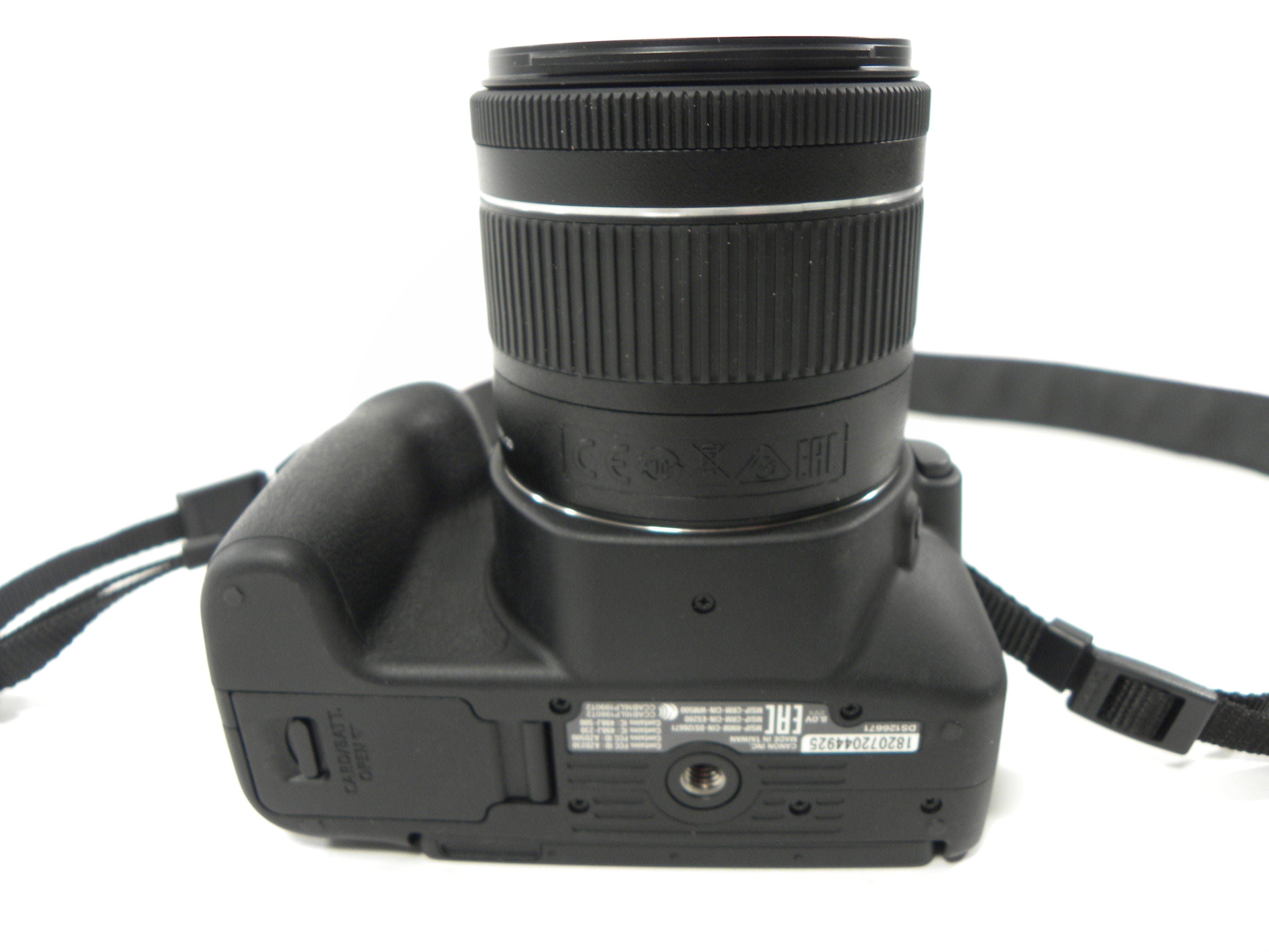 Canon EOS Rebel SL2 24.2mp Digital SLR w/EF-S 18-55 IS STM Shutter Ct. 808