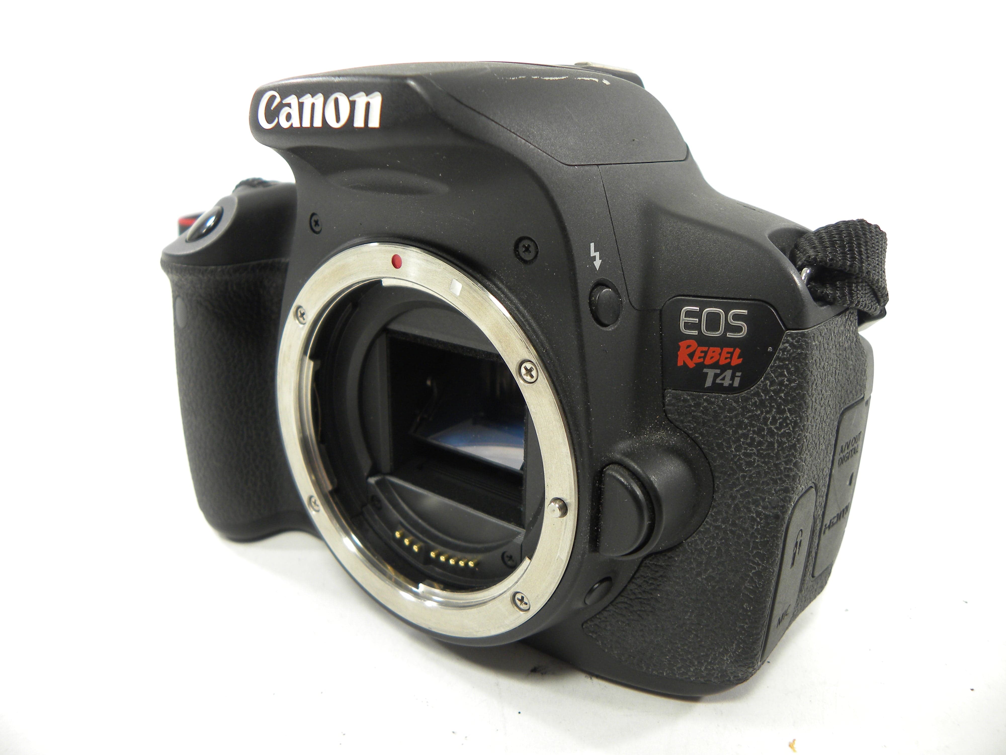 Canon EOS Rebel T4i 18mp Digital SLR Body Only Shutter Ct. 7,204