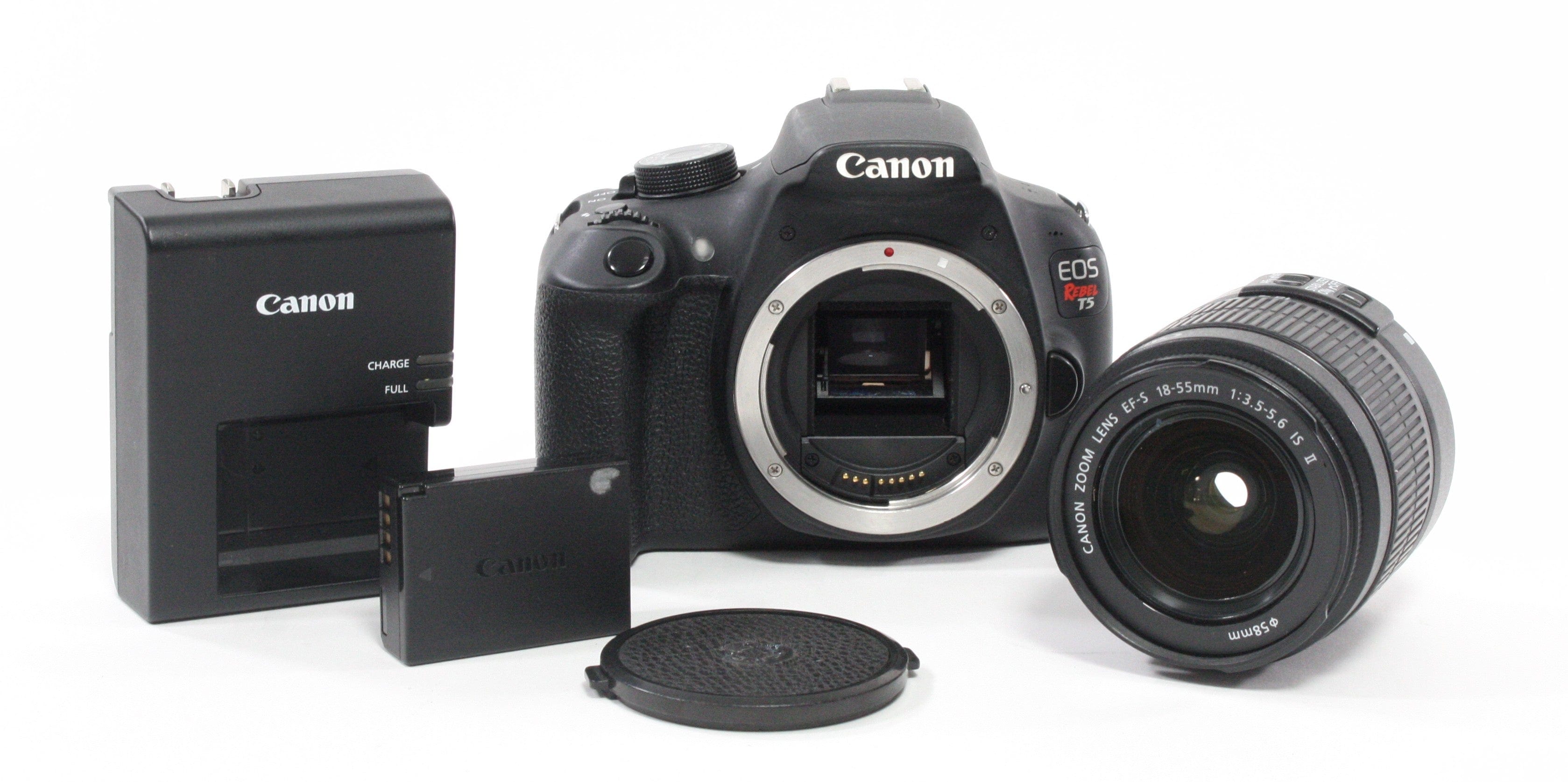 Canon EOS Rebel T5  Shutter Count 38,758 with 18-55mm f/3.5-5.6 EF-S Lens