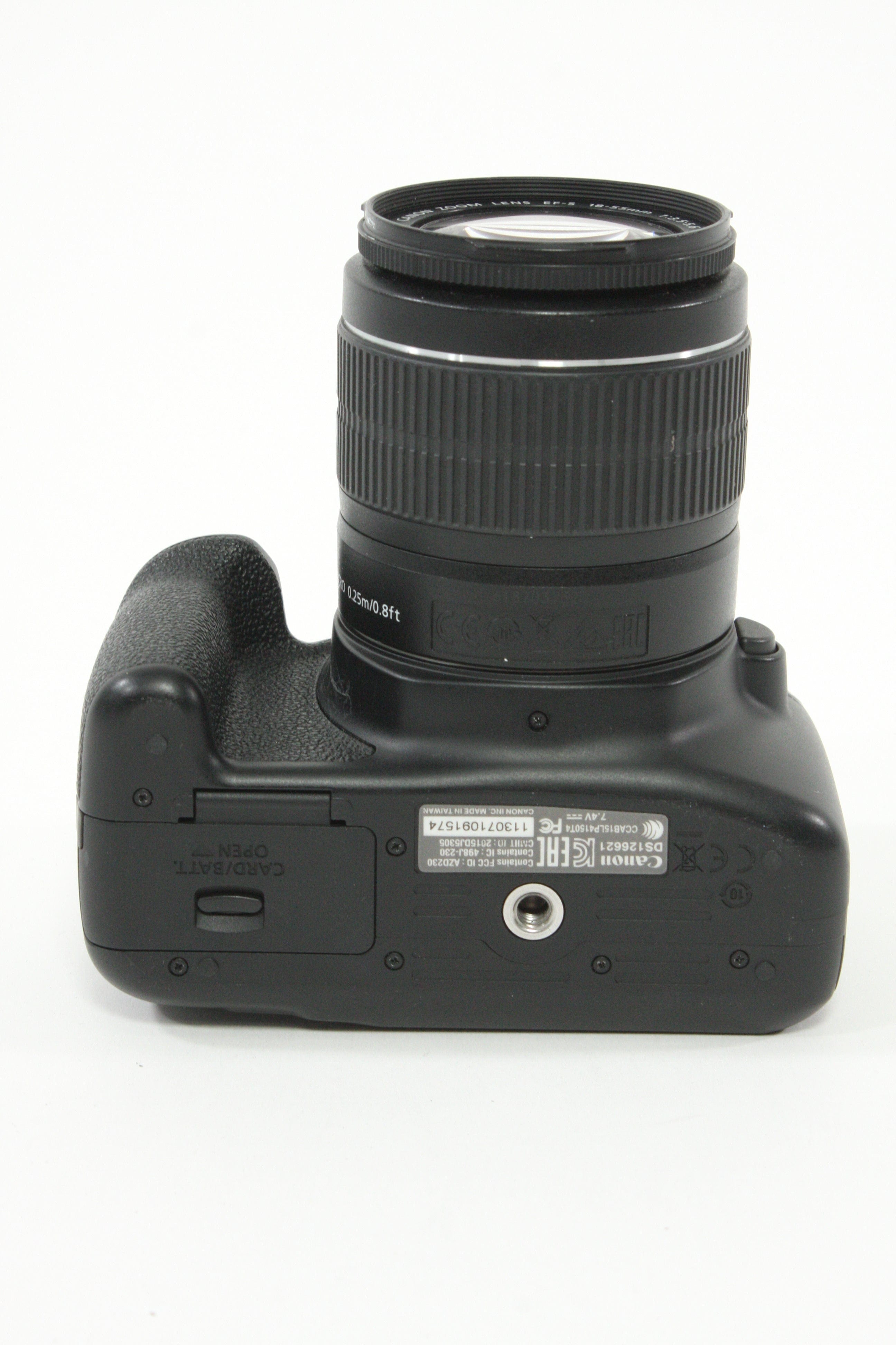 Canon EOS Rebel T6 (1300D) with 18-55mm f/3.5-5.6 III - Shutter Count 3502