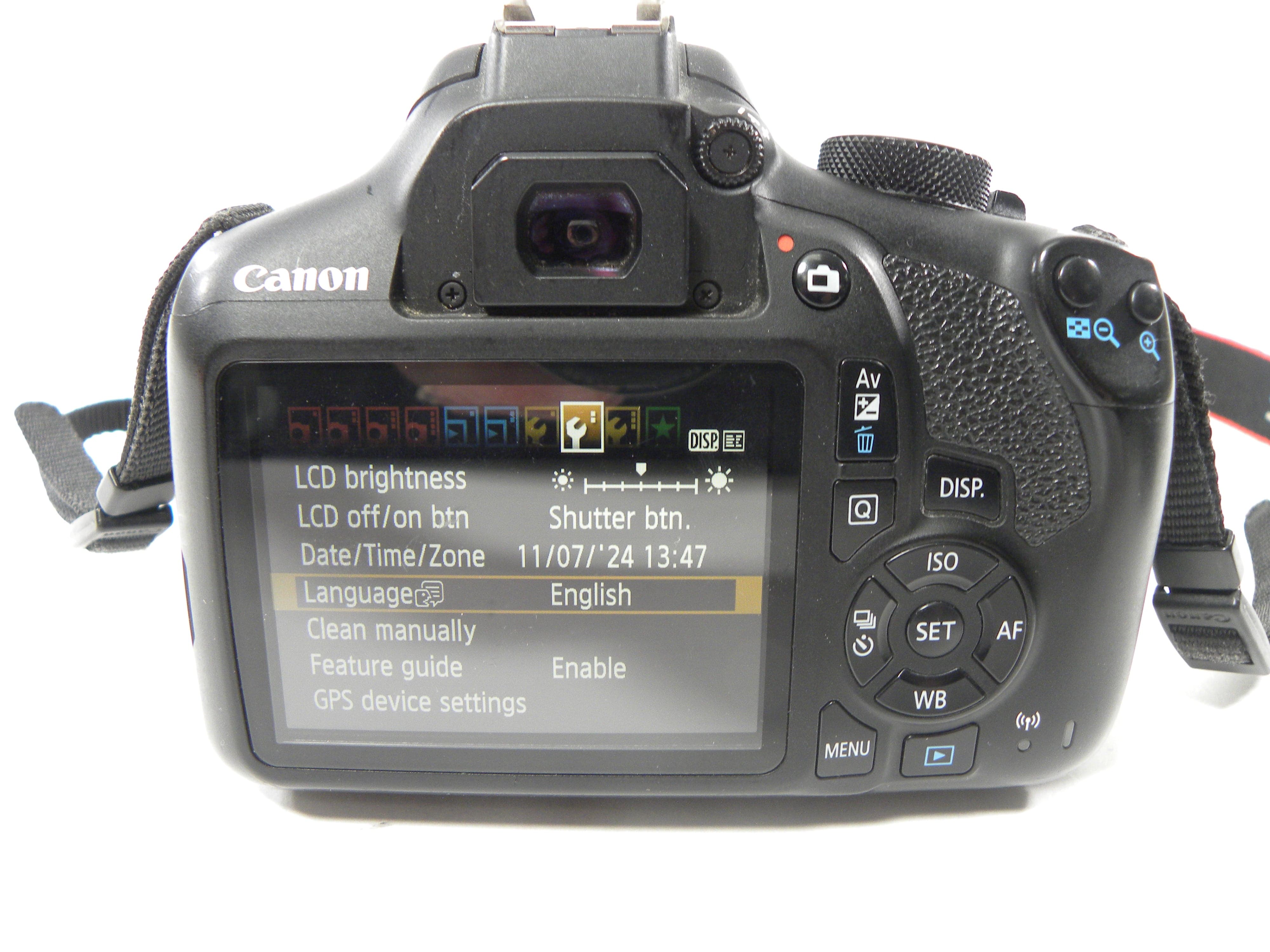 Canon EOS Rebel T6 18mp Digital SLR w/EF-S 18-55 IS II Shutter Ct. 38,086