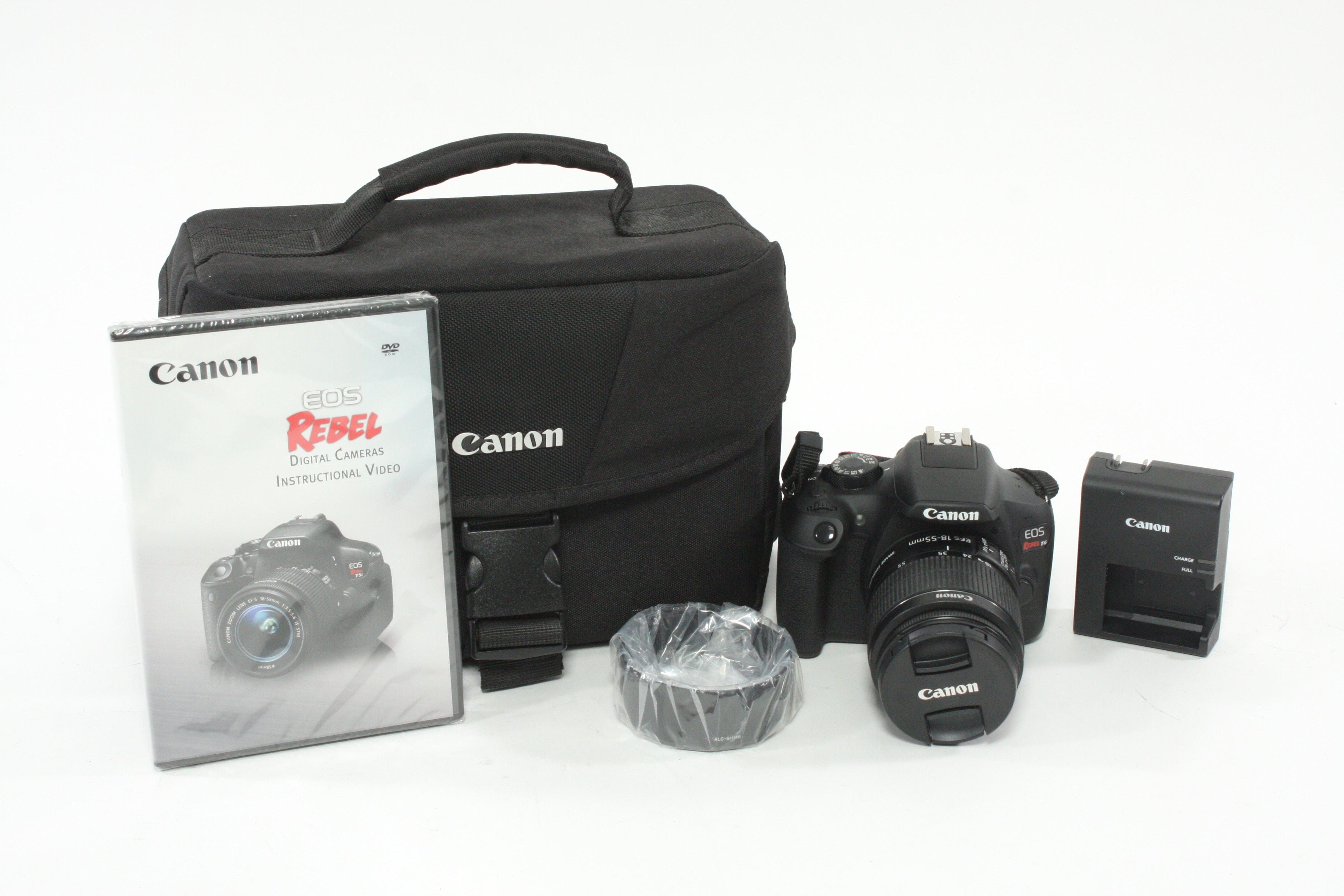 Canon EOS Rebel T6 w/18-55mm F3.5-5.6 IS II - Shutter Count 277