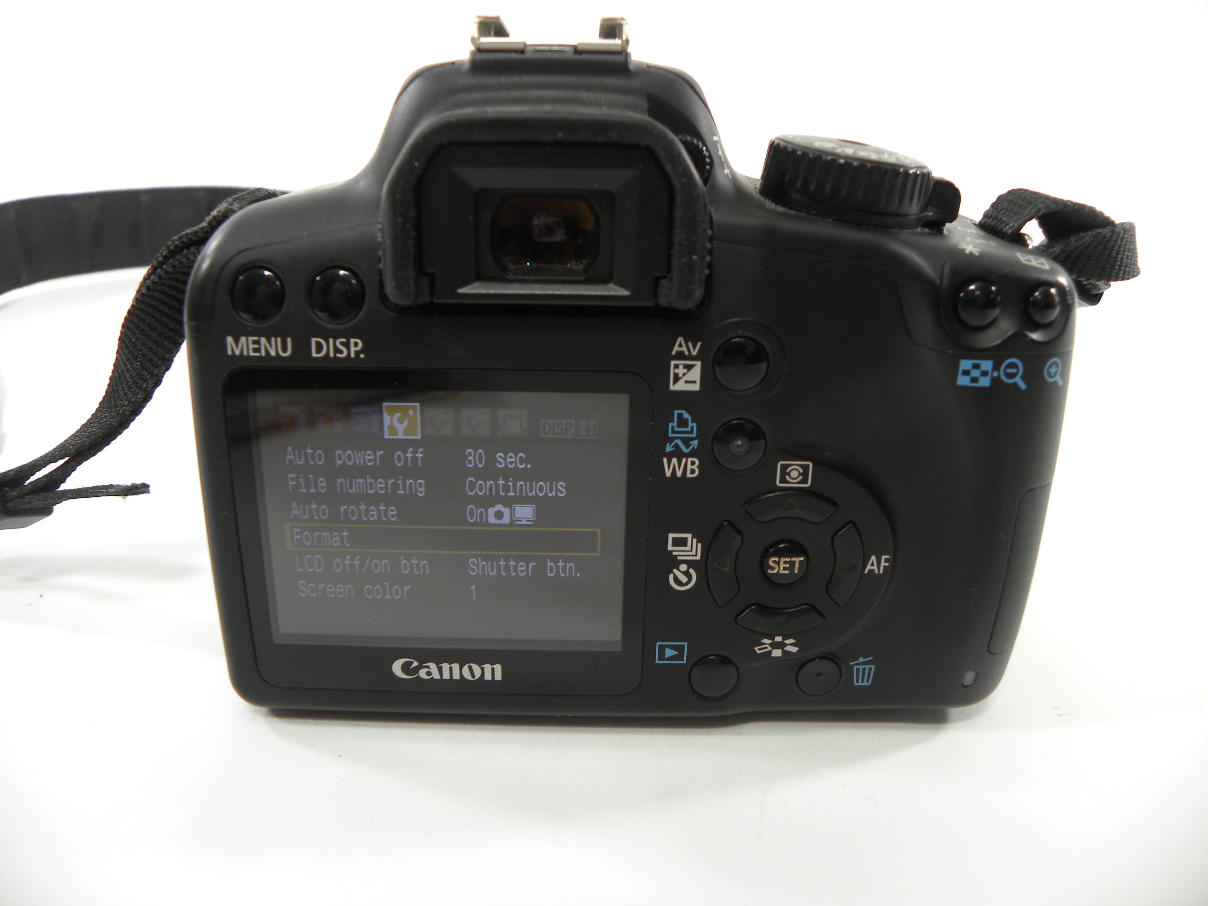 Canon EOS Rebel XS 10.1mp Digital SLR w/EF-S 18-55 II Shutter ct. 12,565