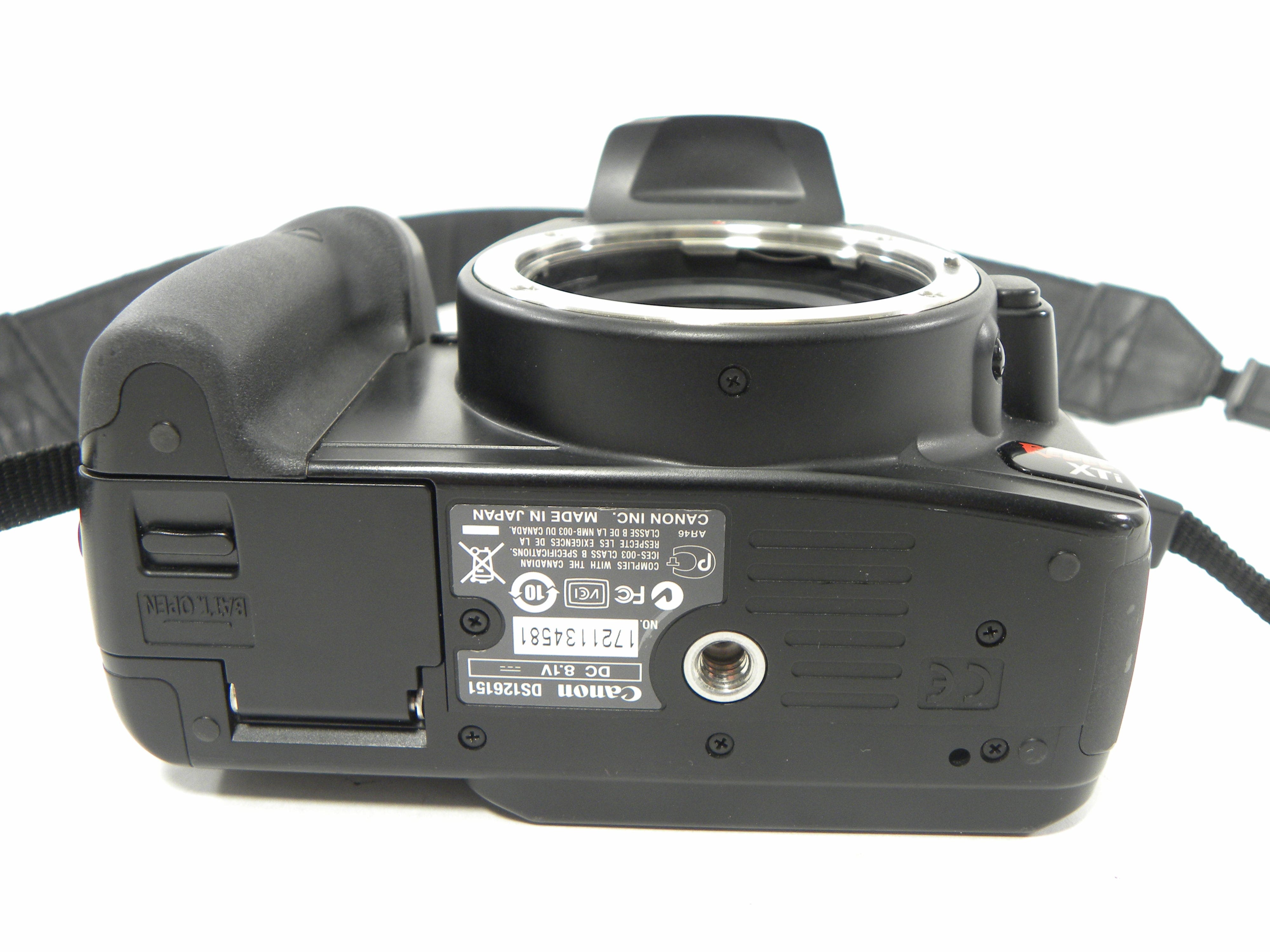 Canon EOS Rebel XTi 10.1mp Digital SLR body only