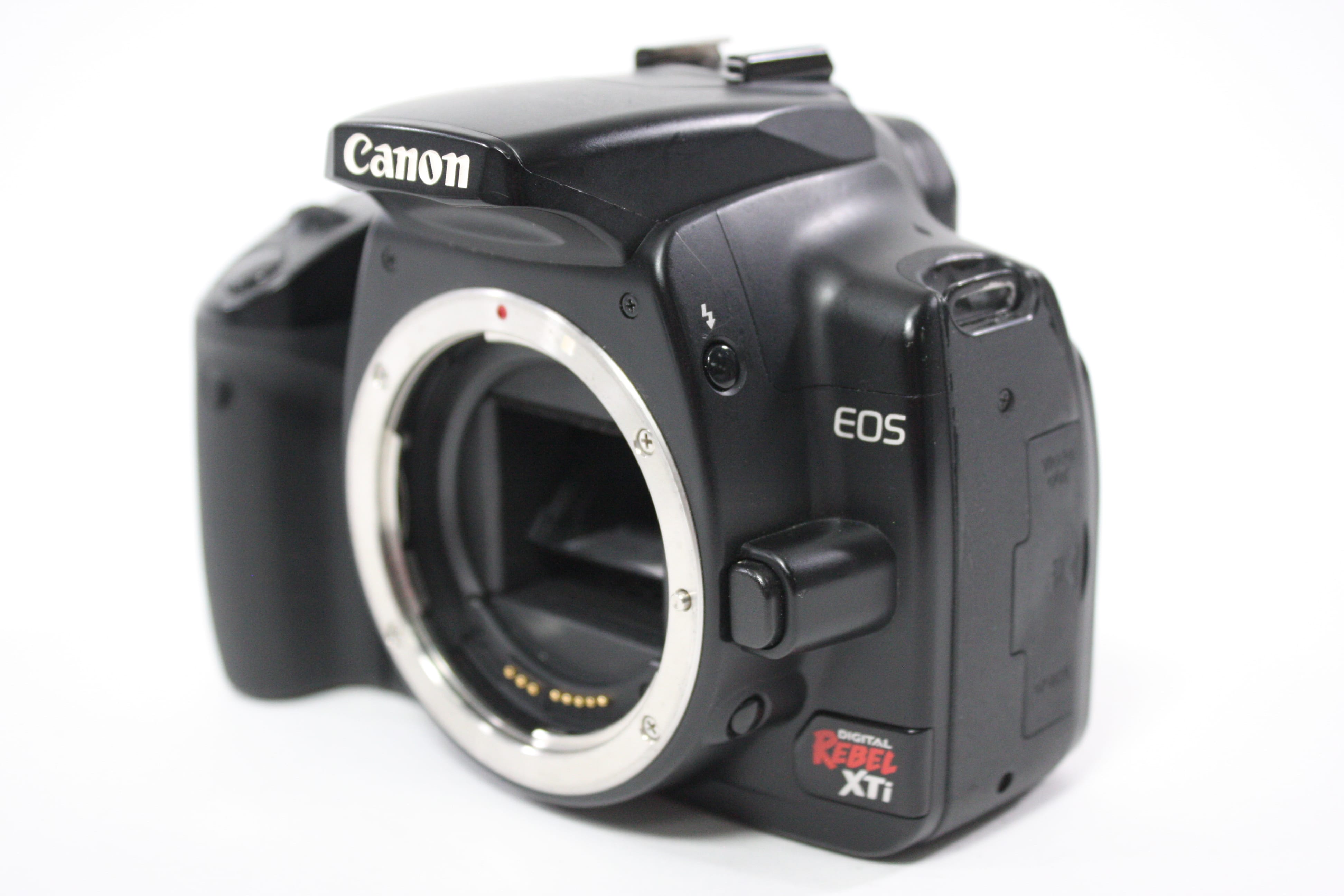 Canon EOS Rebel XTi DSLR Camera with Canon 18-55mm 3.5-5.6 II EF-S Lens with Battery Grip
