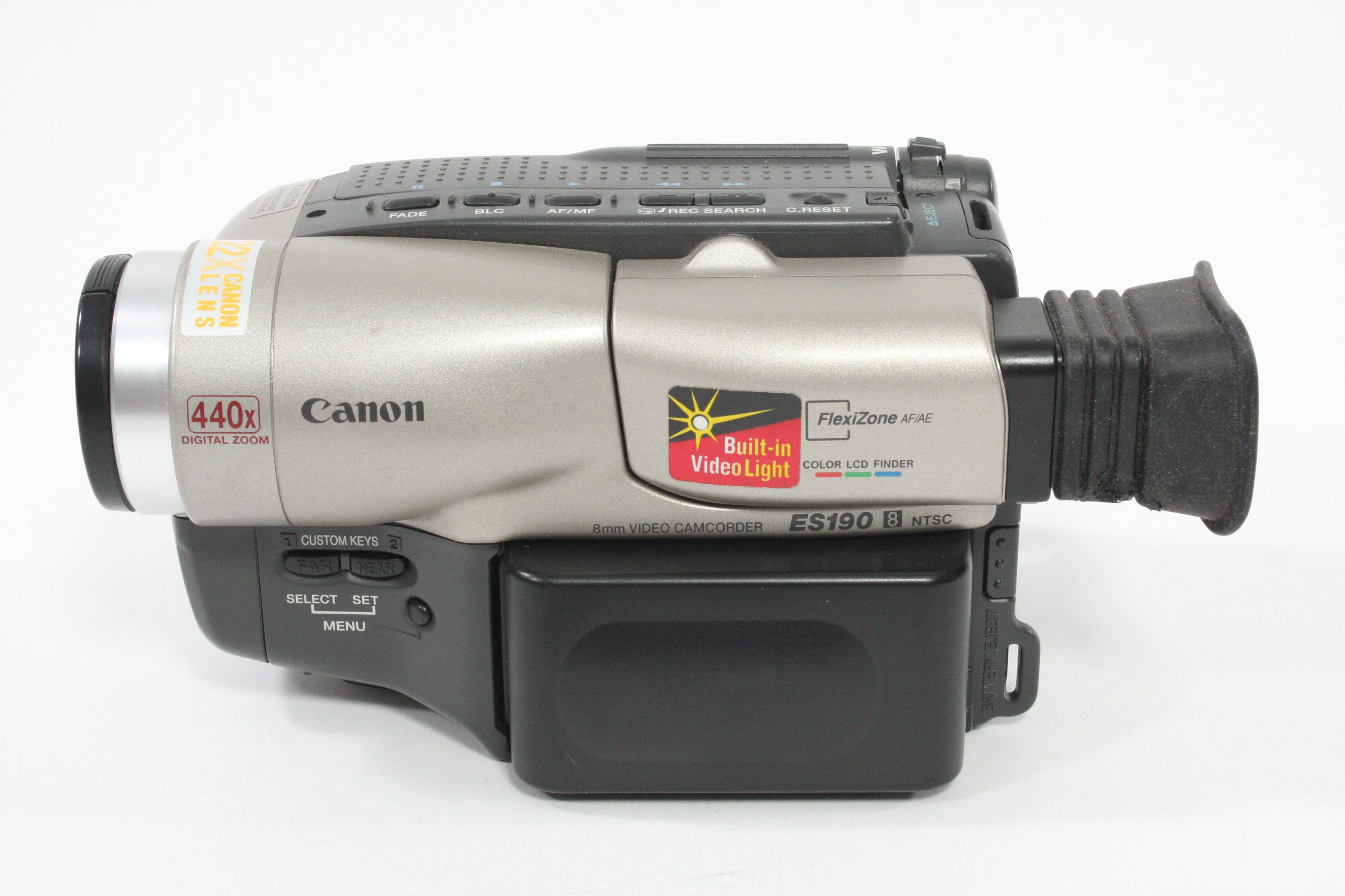 Canon ES190 Video 8 Camcorder
