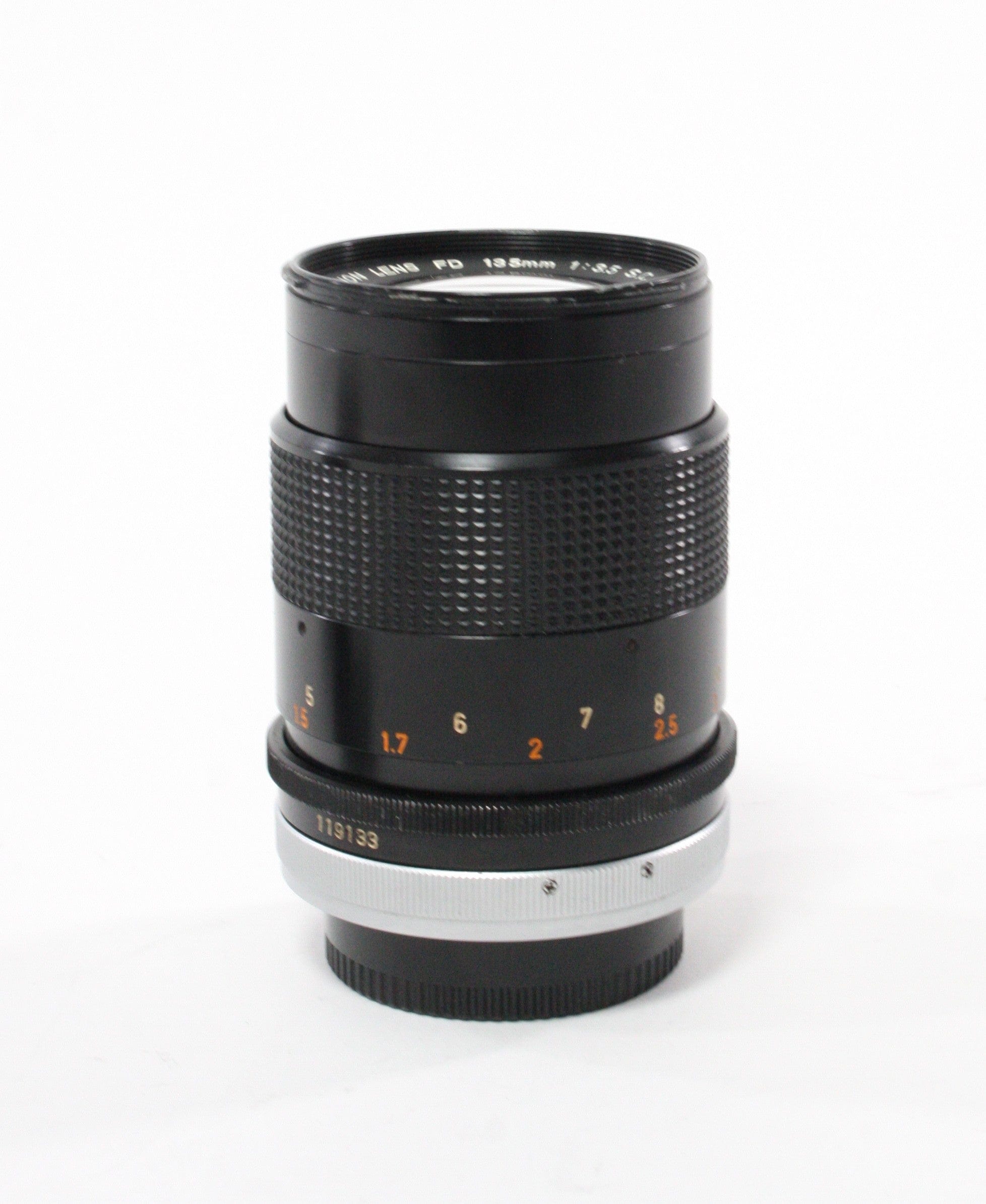 Canon FD 135mm f/3.5 S.C. Lens for Canon FD Mount