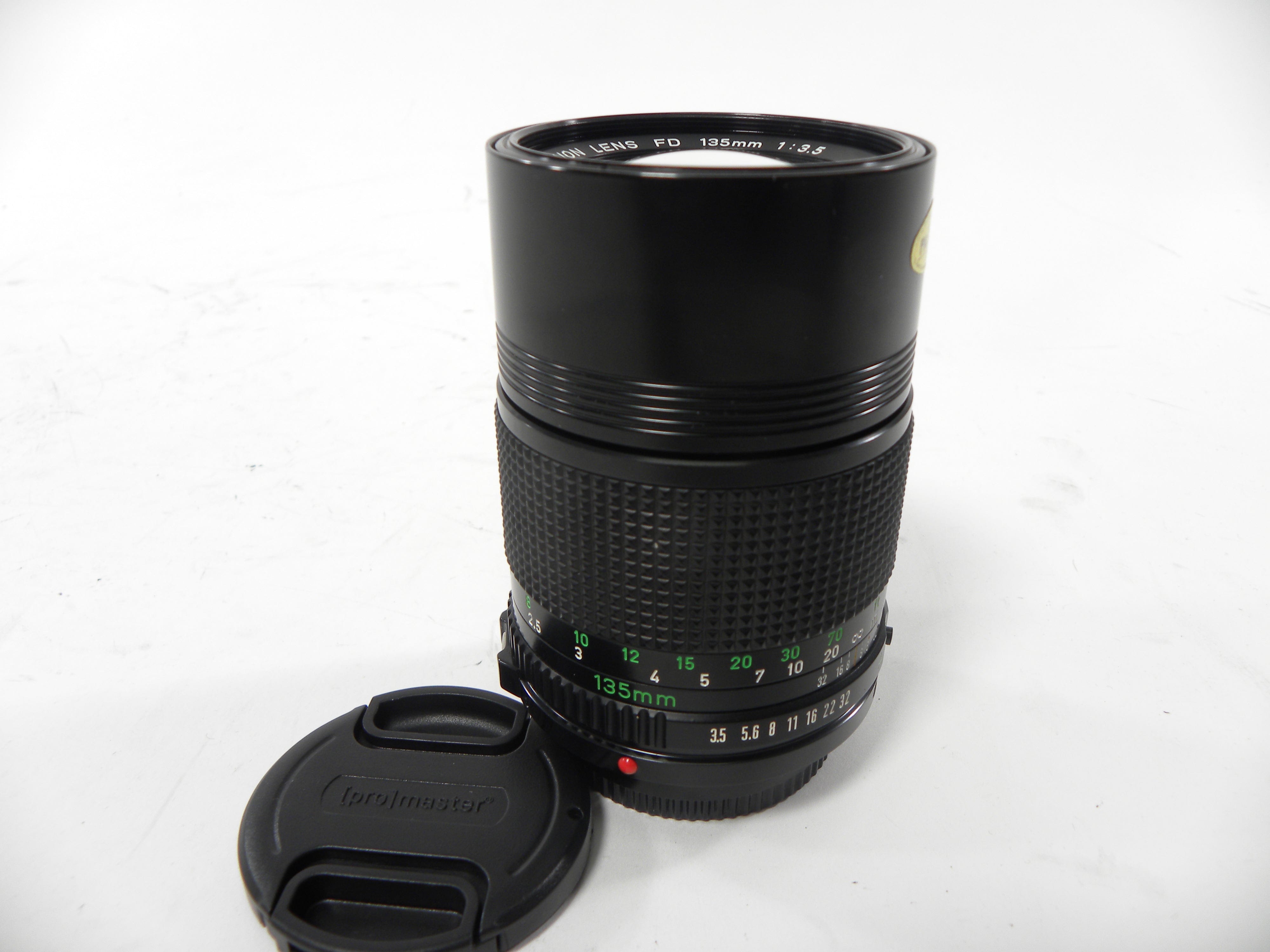 Canon FD 135mm f3.5 Lens