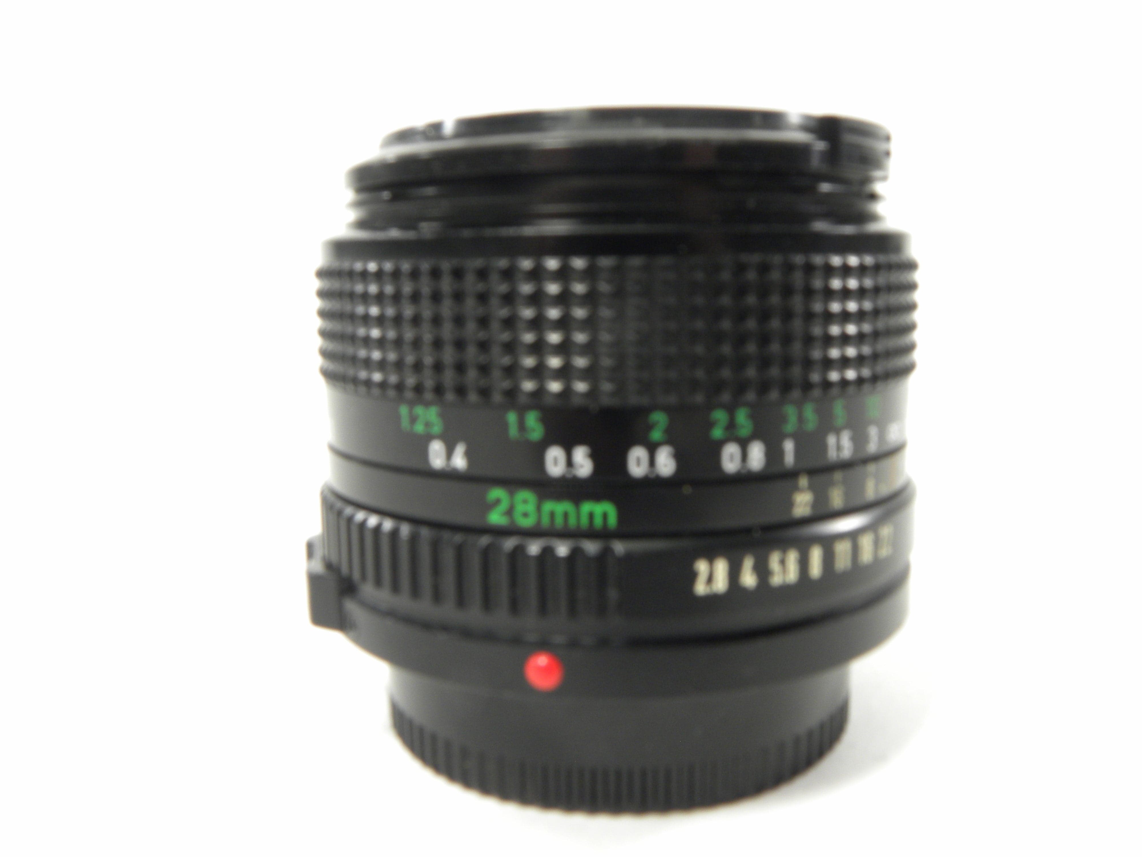 Canon FD 28mm f2.8