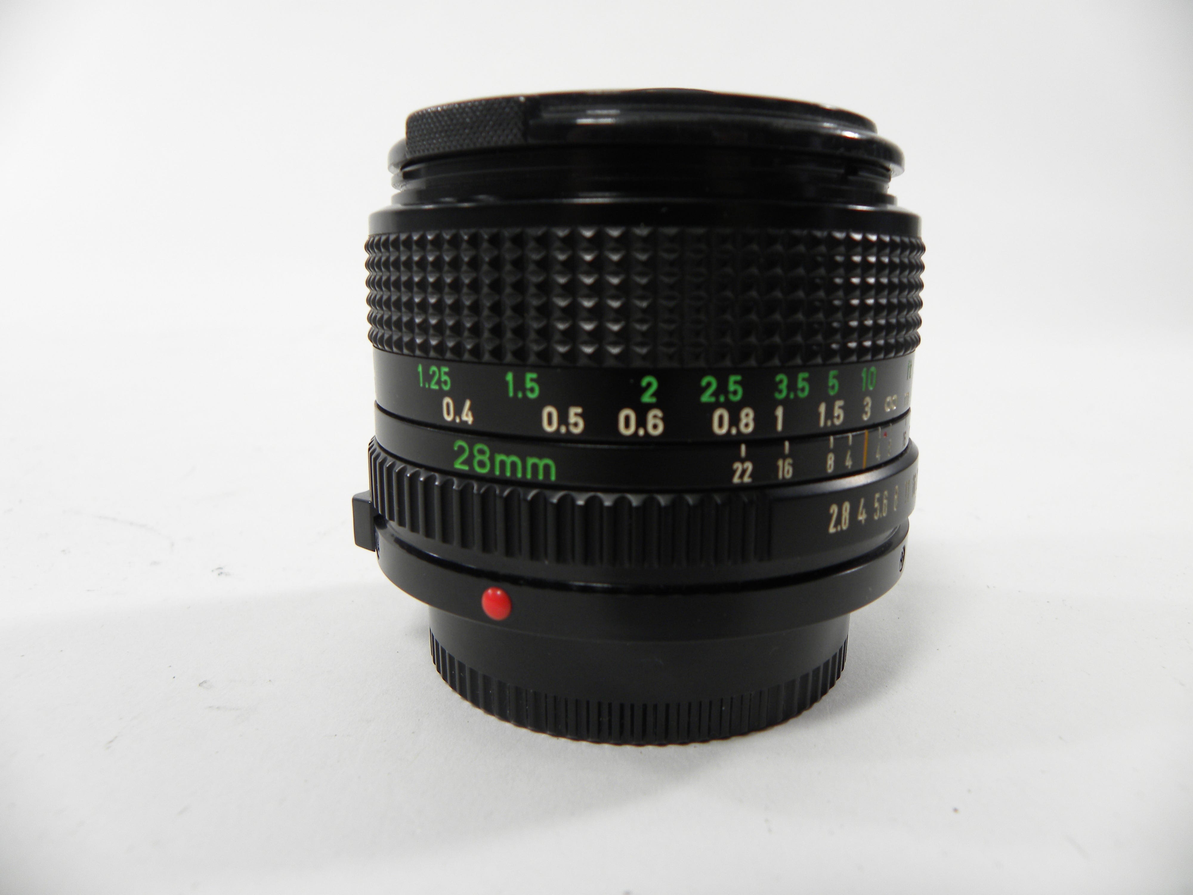 Canon FD 28mm f2.8