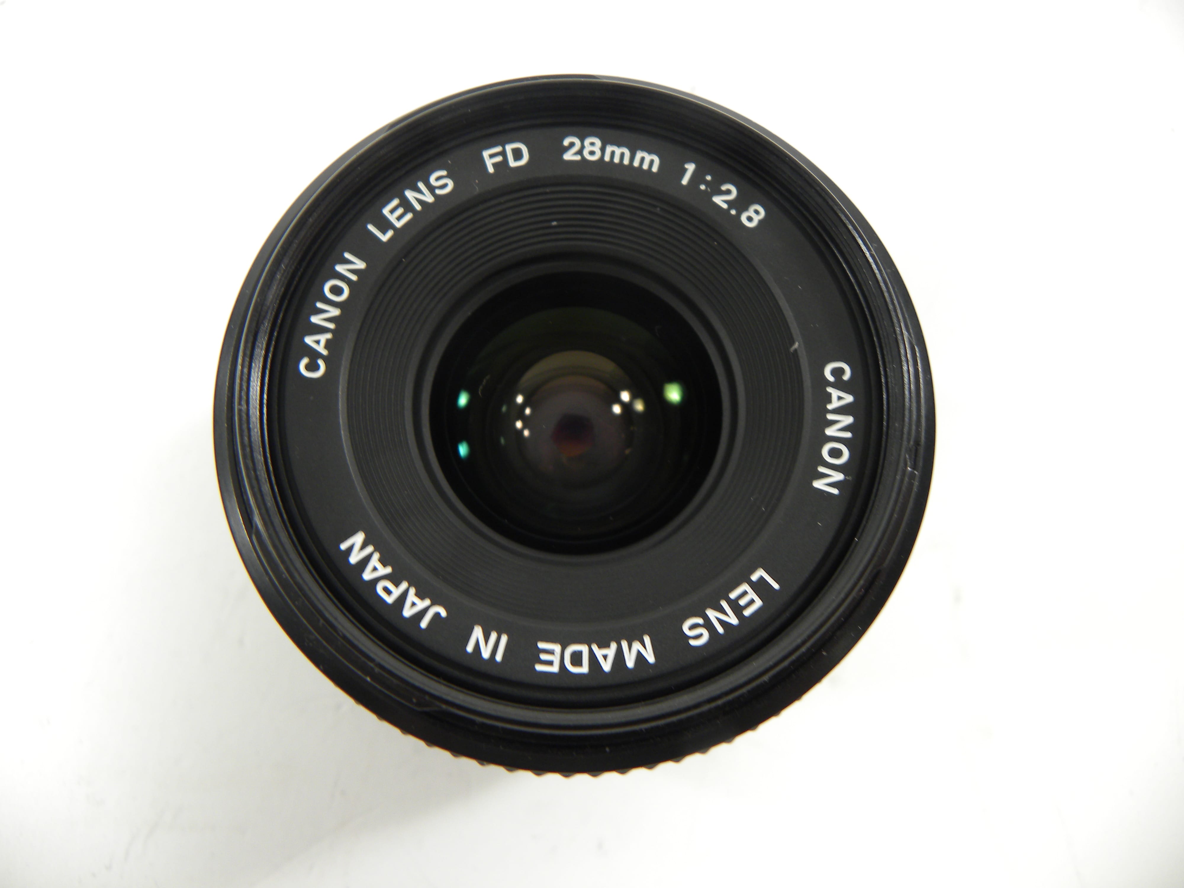 Canon FD 28mm f2.8