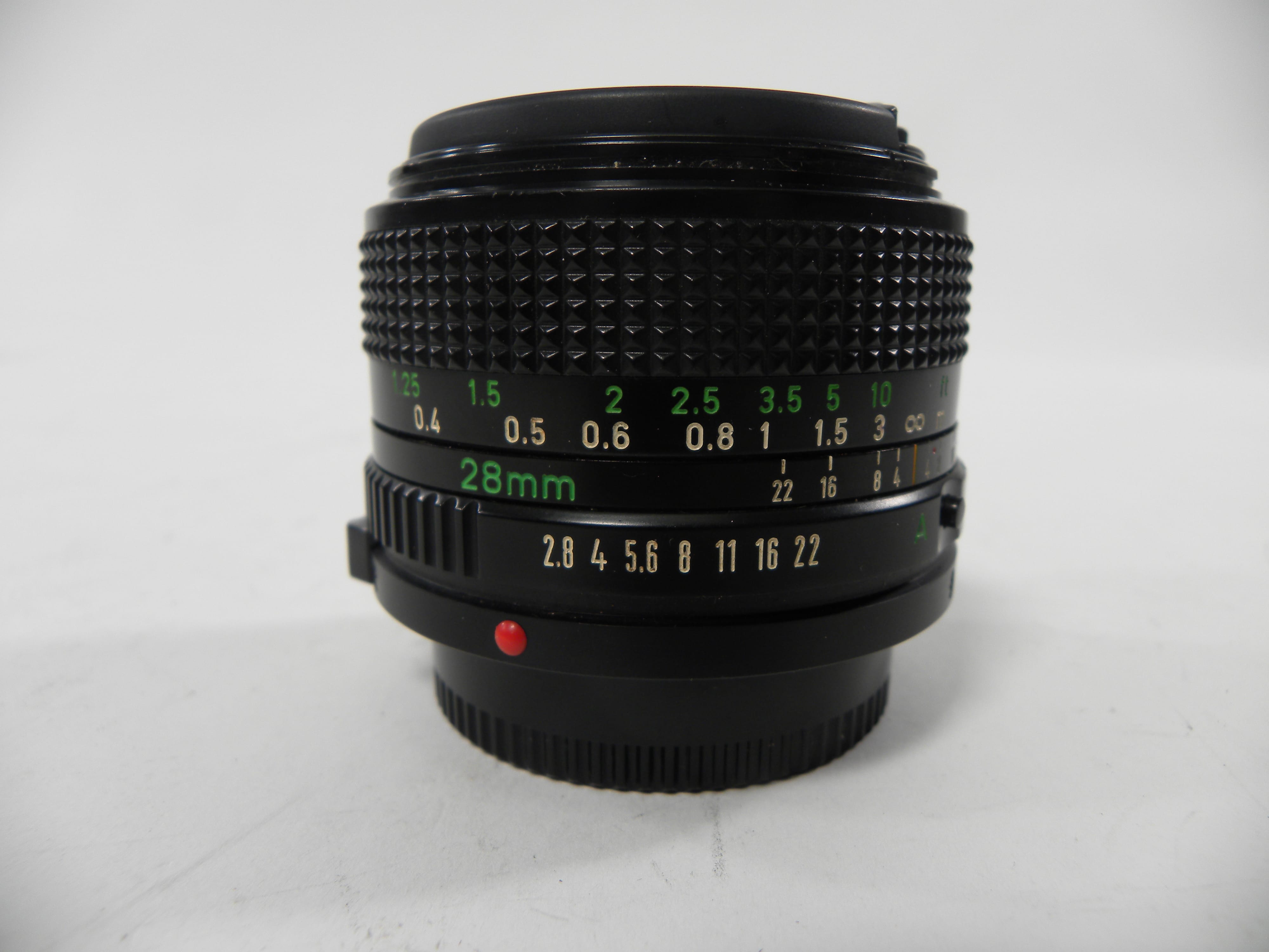 Canon FD 28mm f2.8