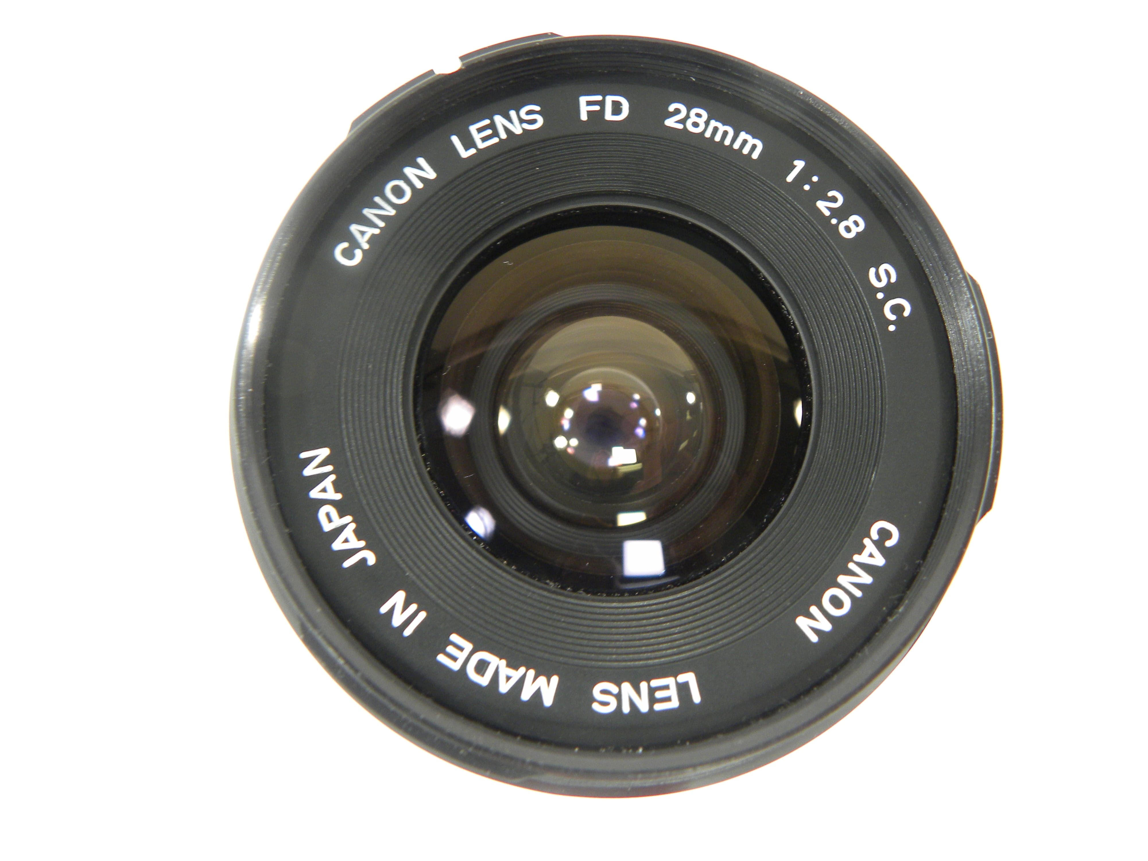Canon FD 28mm f2.8 S.C.