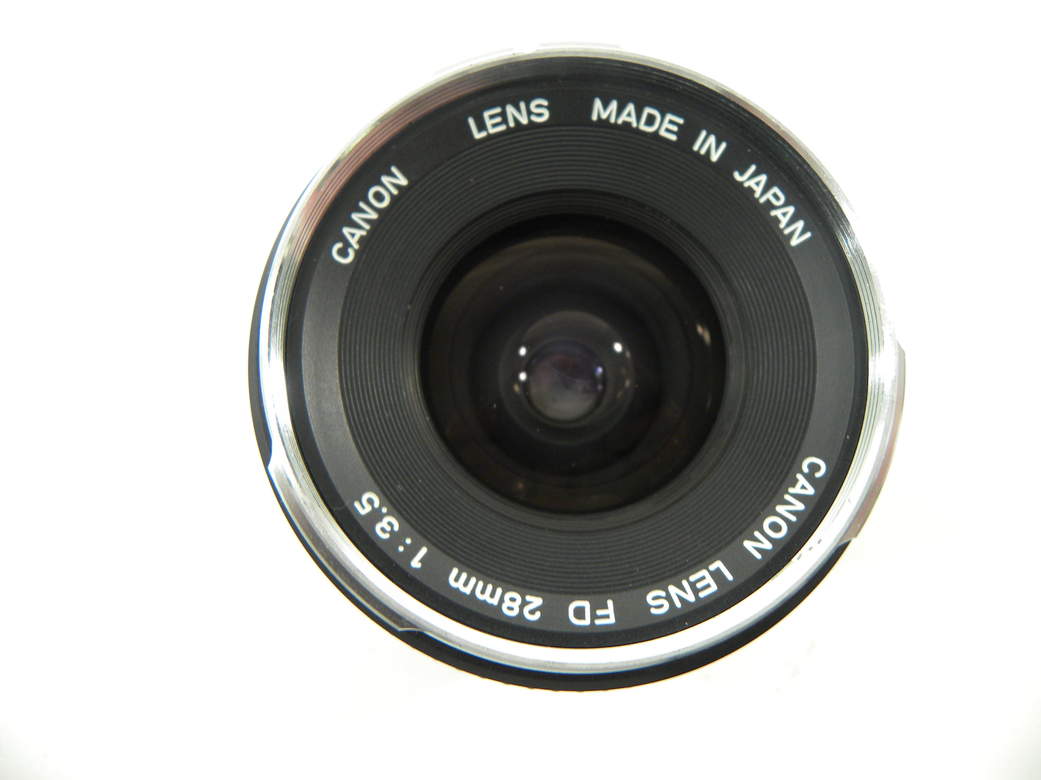 Canon FD 28mm f3.5
