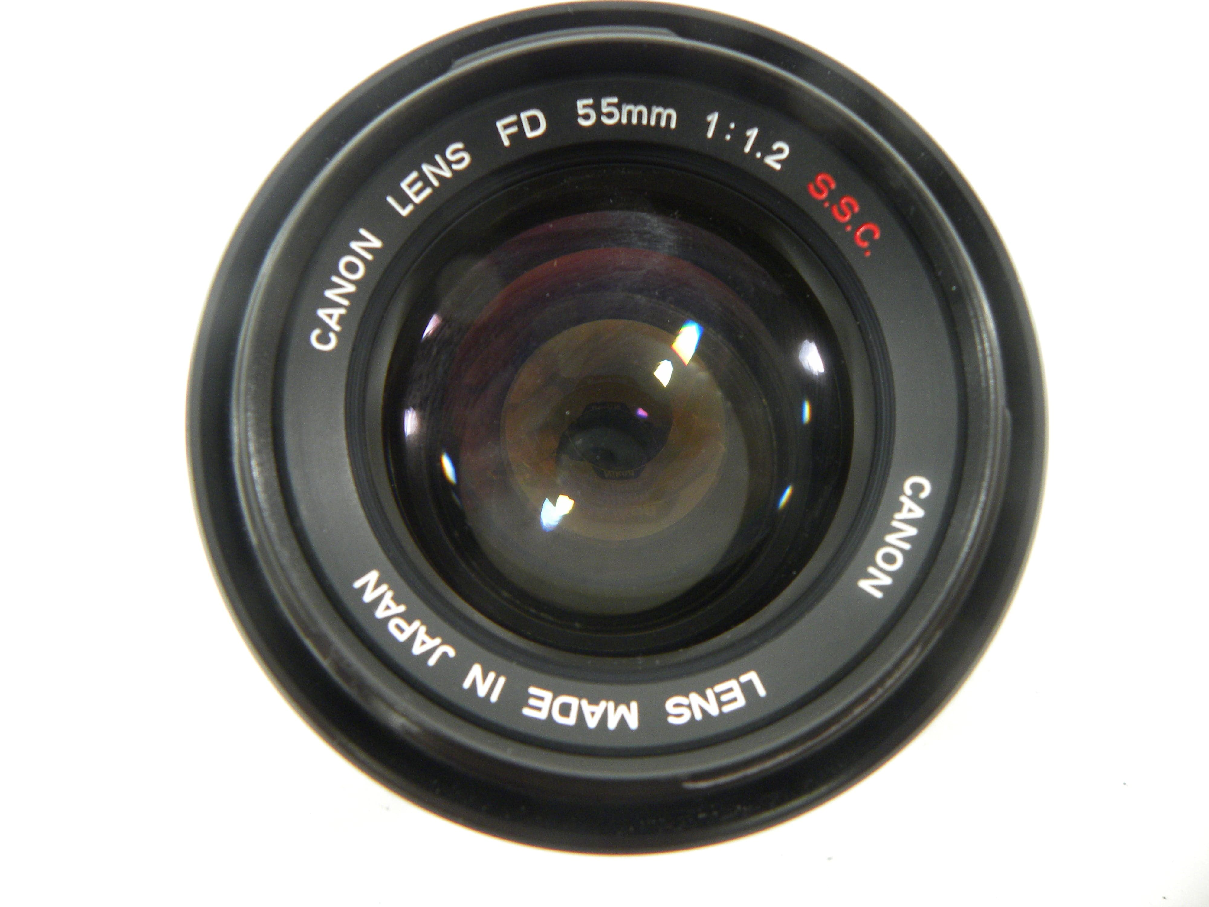 Canon FD 55mm f1.2 S.S.C.