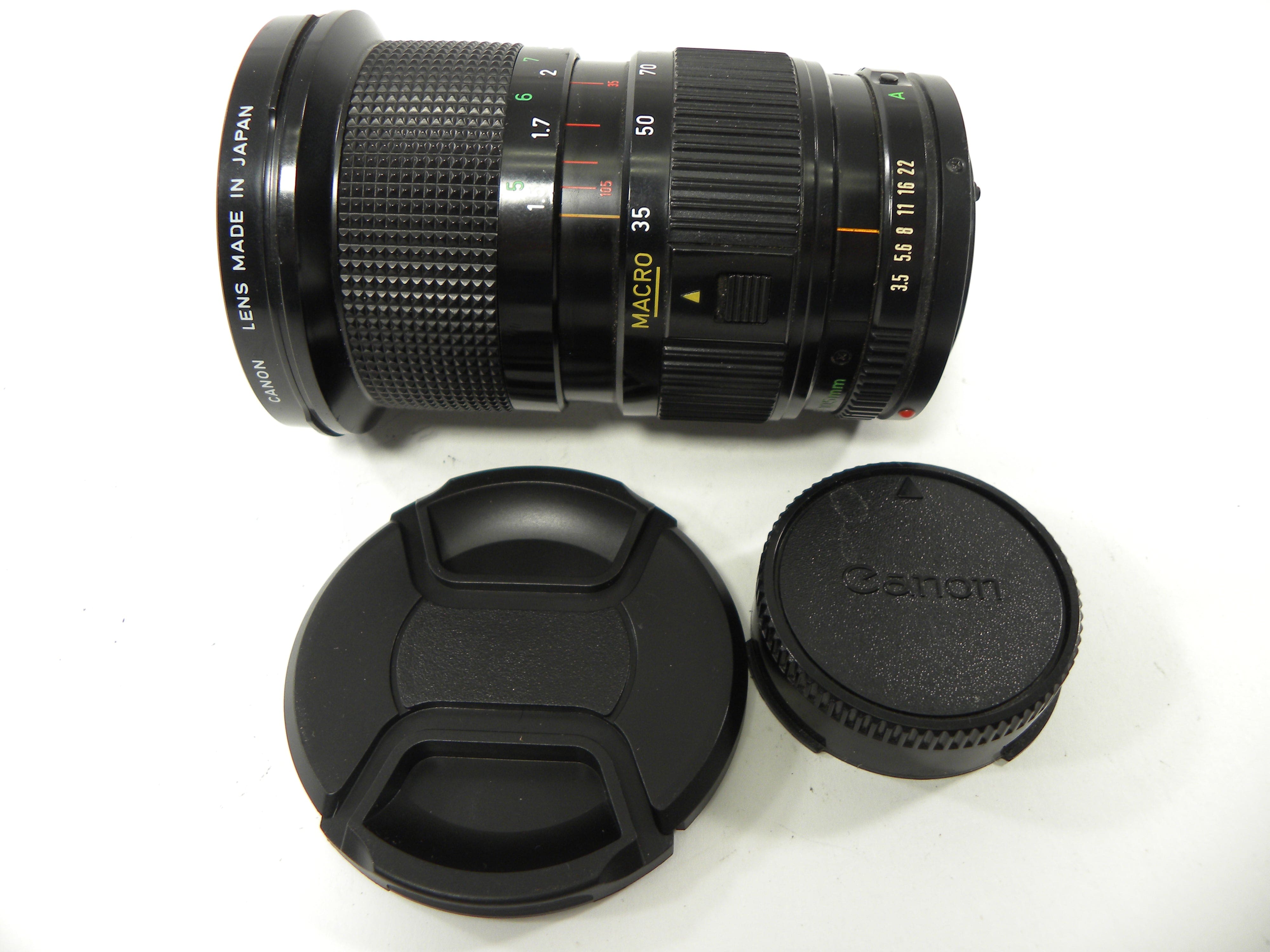 Canon FD Zoom 35-105mm f3.5