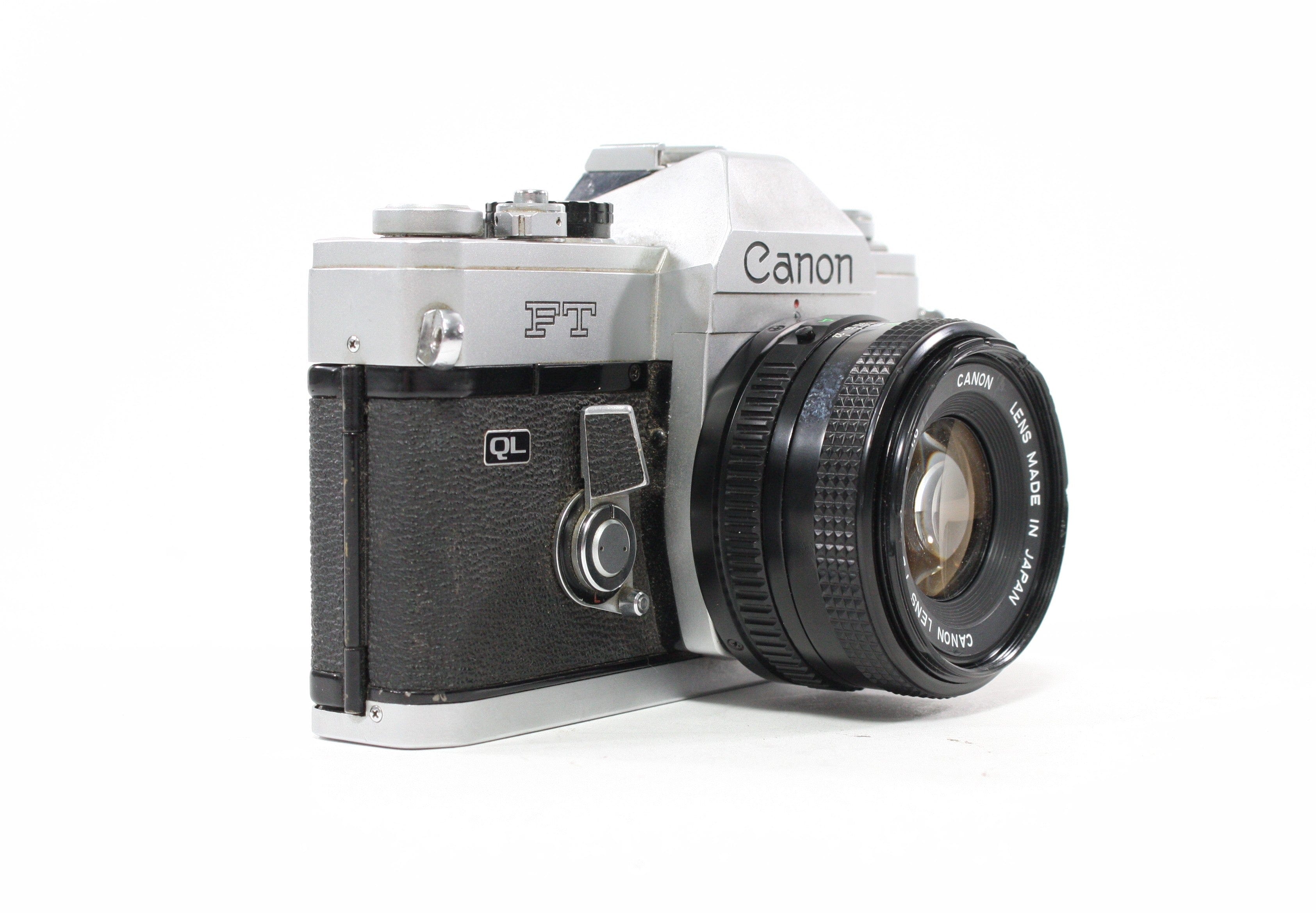 Canon FT 35mm SLR Camera with 50mm f/1.8 Lens