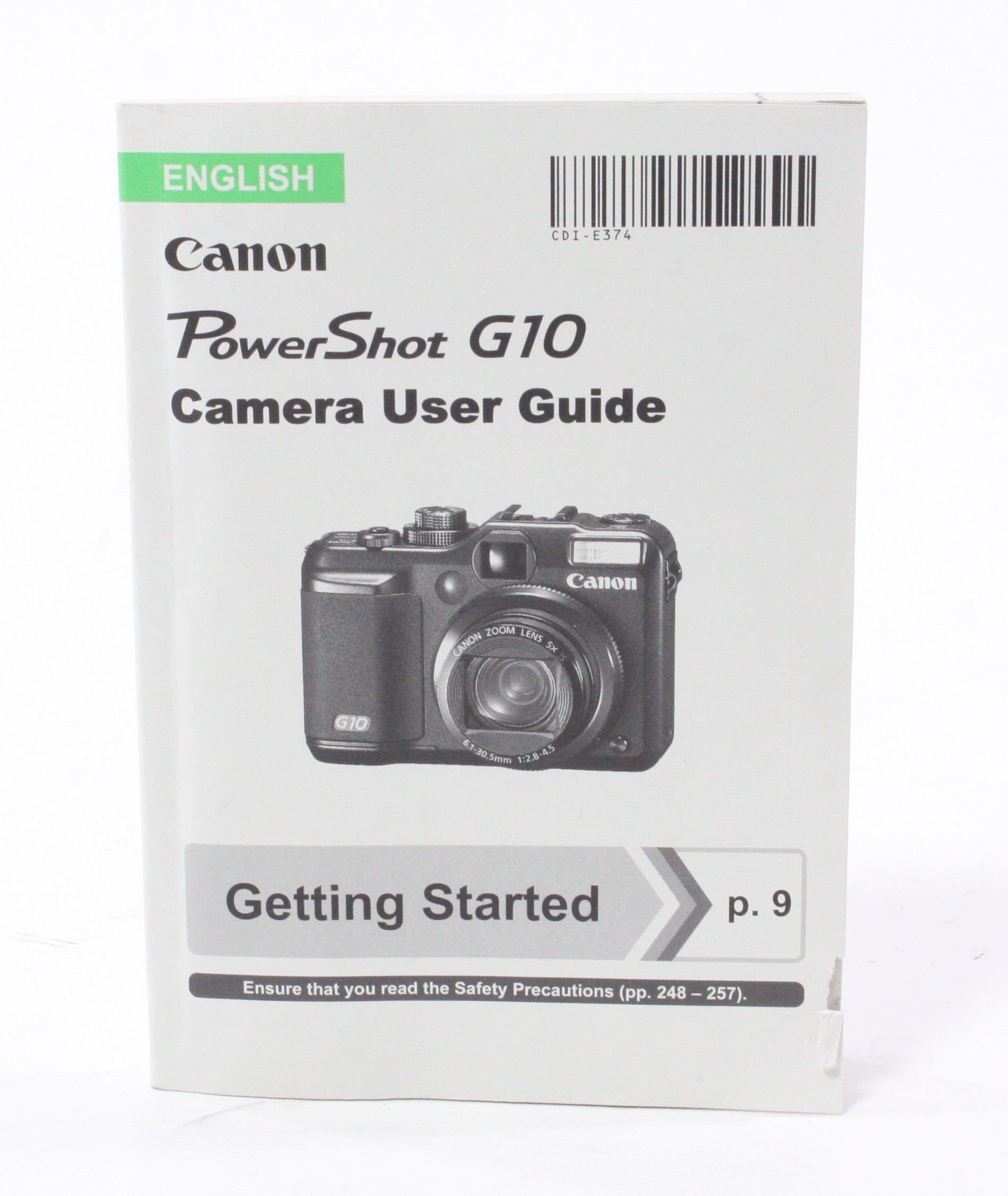 Canon G10 Digital Camera (with case/manual)