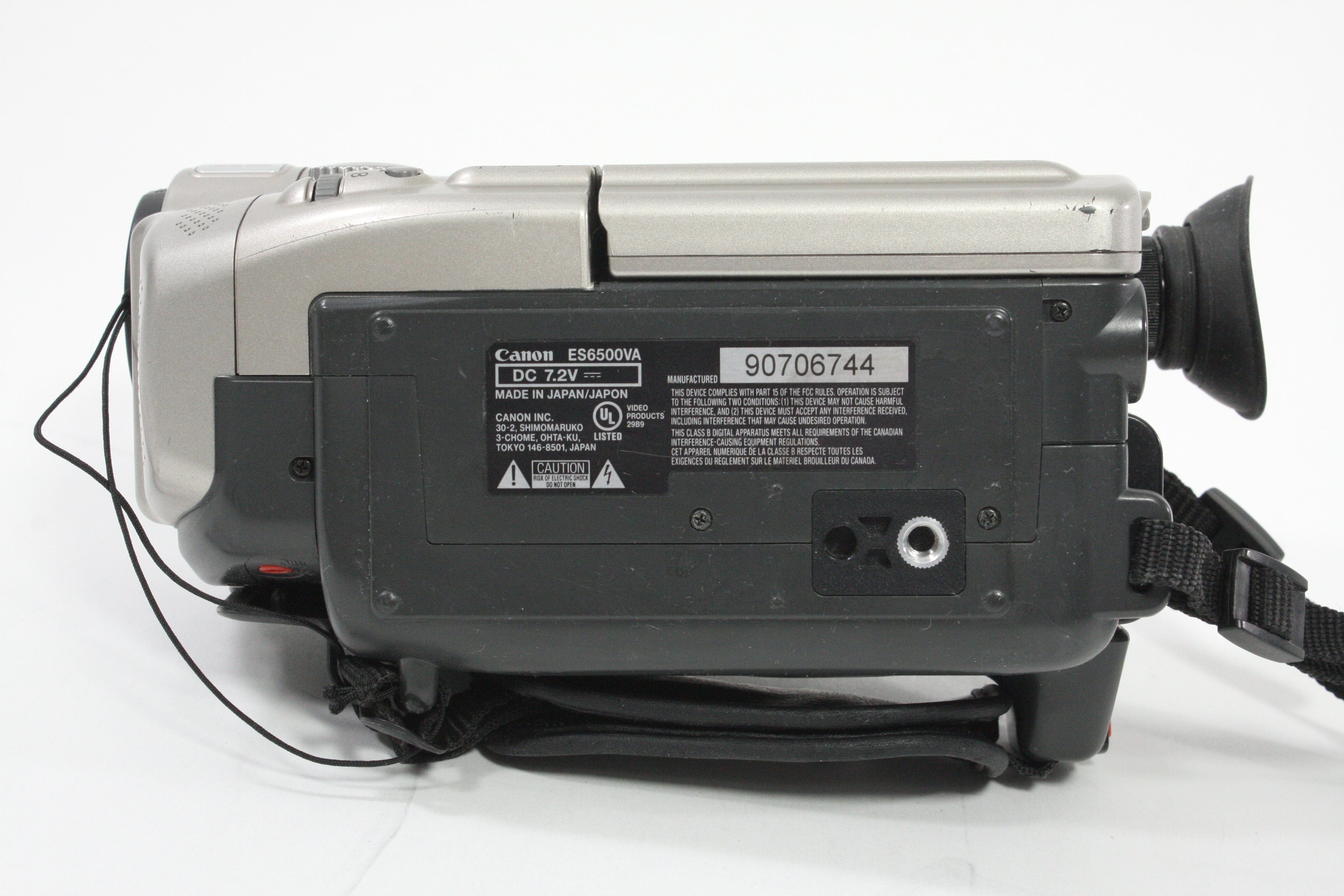 Canon Hi8 Camcorder Model ES6500V