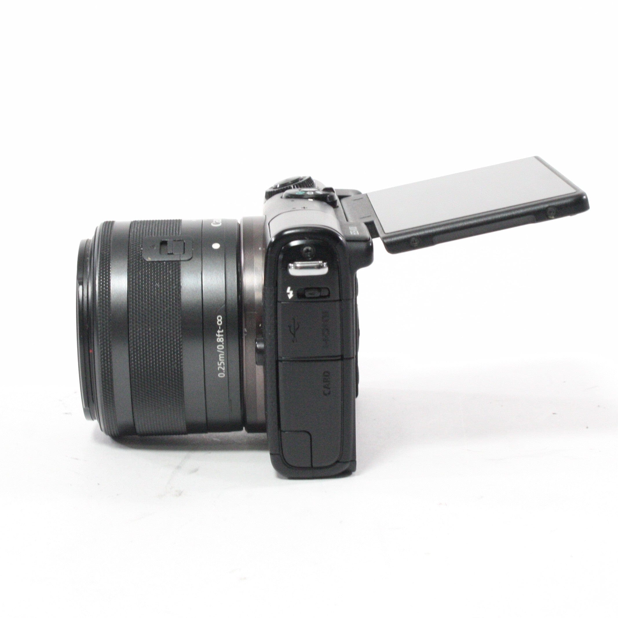 Canon M100 Mirrorless Digital Camera with 15-45mm f/3.5-6.3 Lens No Shutter Count