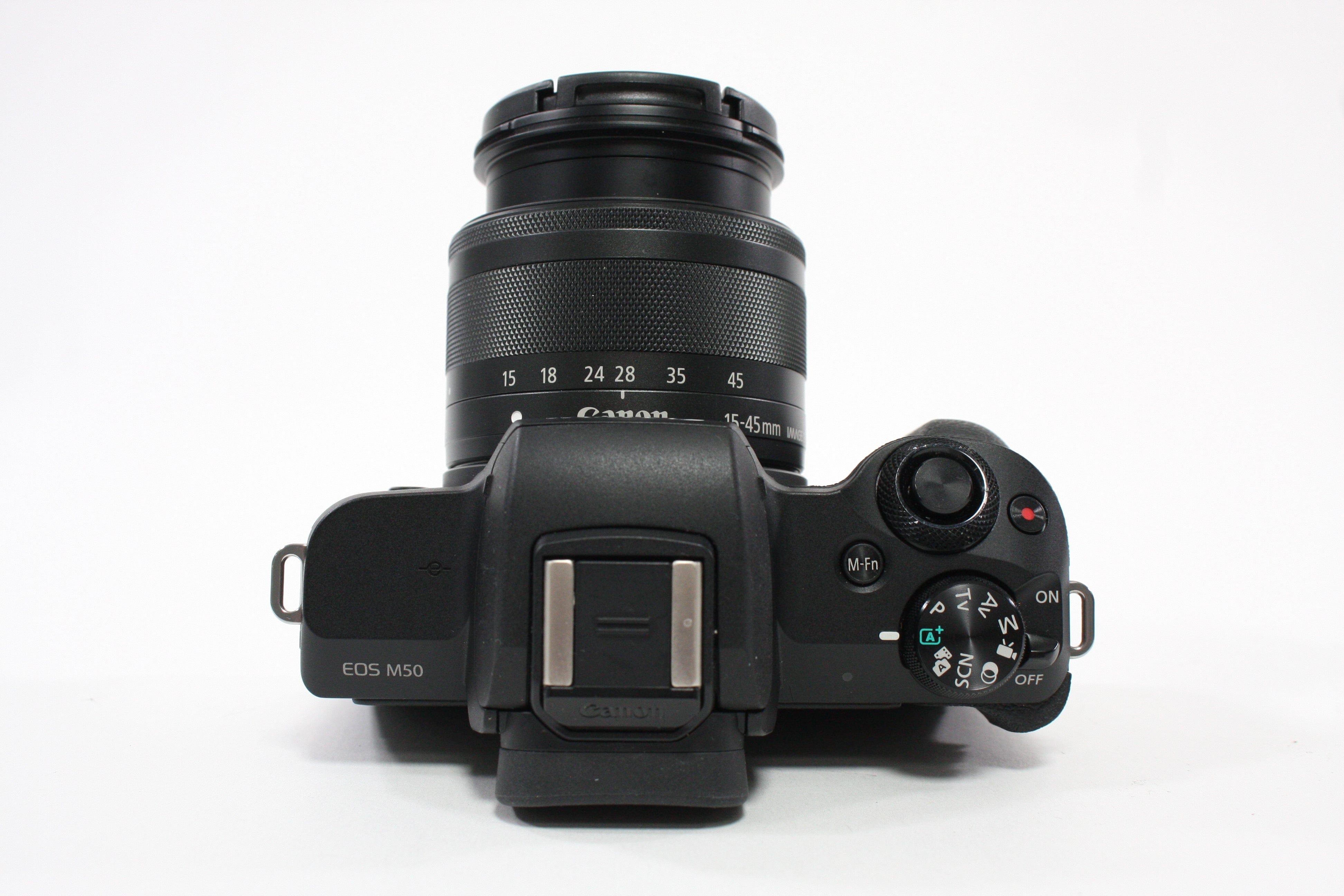 Canon M50 Mirrorless Digital Camera with 15-45mm f/3.5-6.3 Shutter Count < 4,000