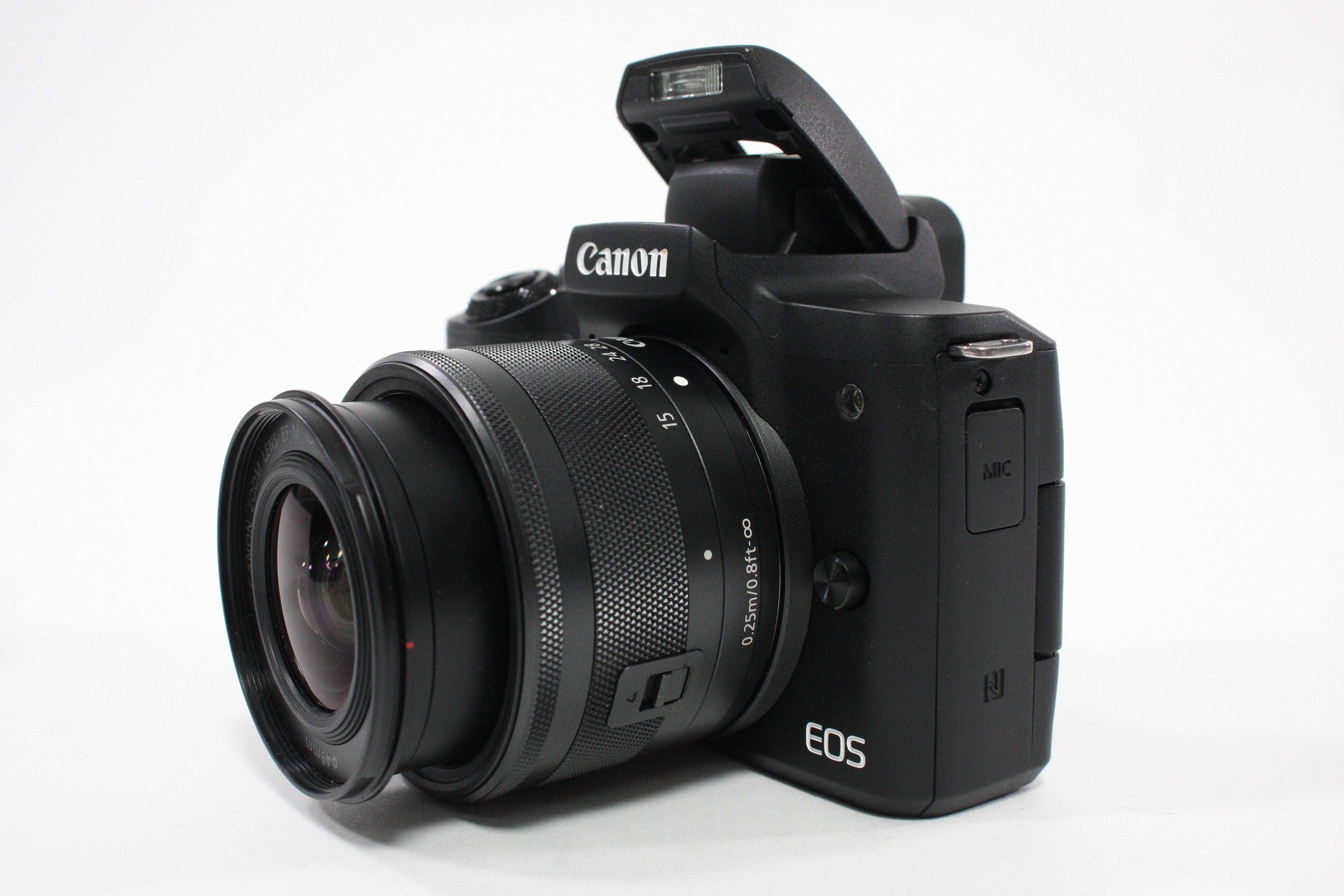 Canon M50 Mirrorless Digital Camera with 15-45mm f/3.5-6.3 Shutter Count < 4,000