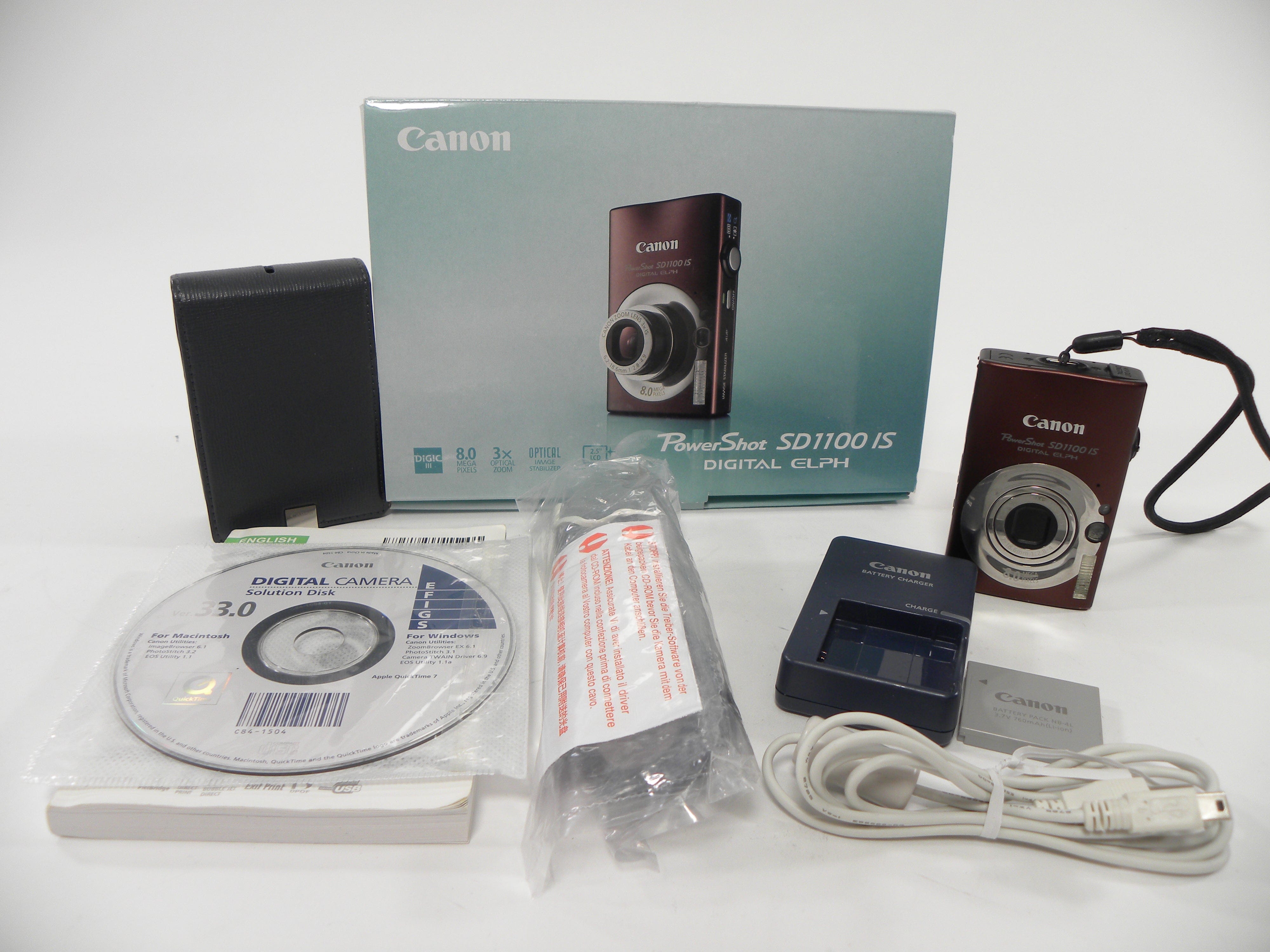 Canon Power Shoot SD110 IS 8.0mp Digital Camera