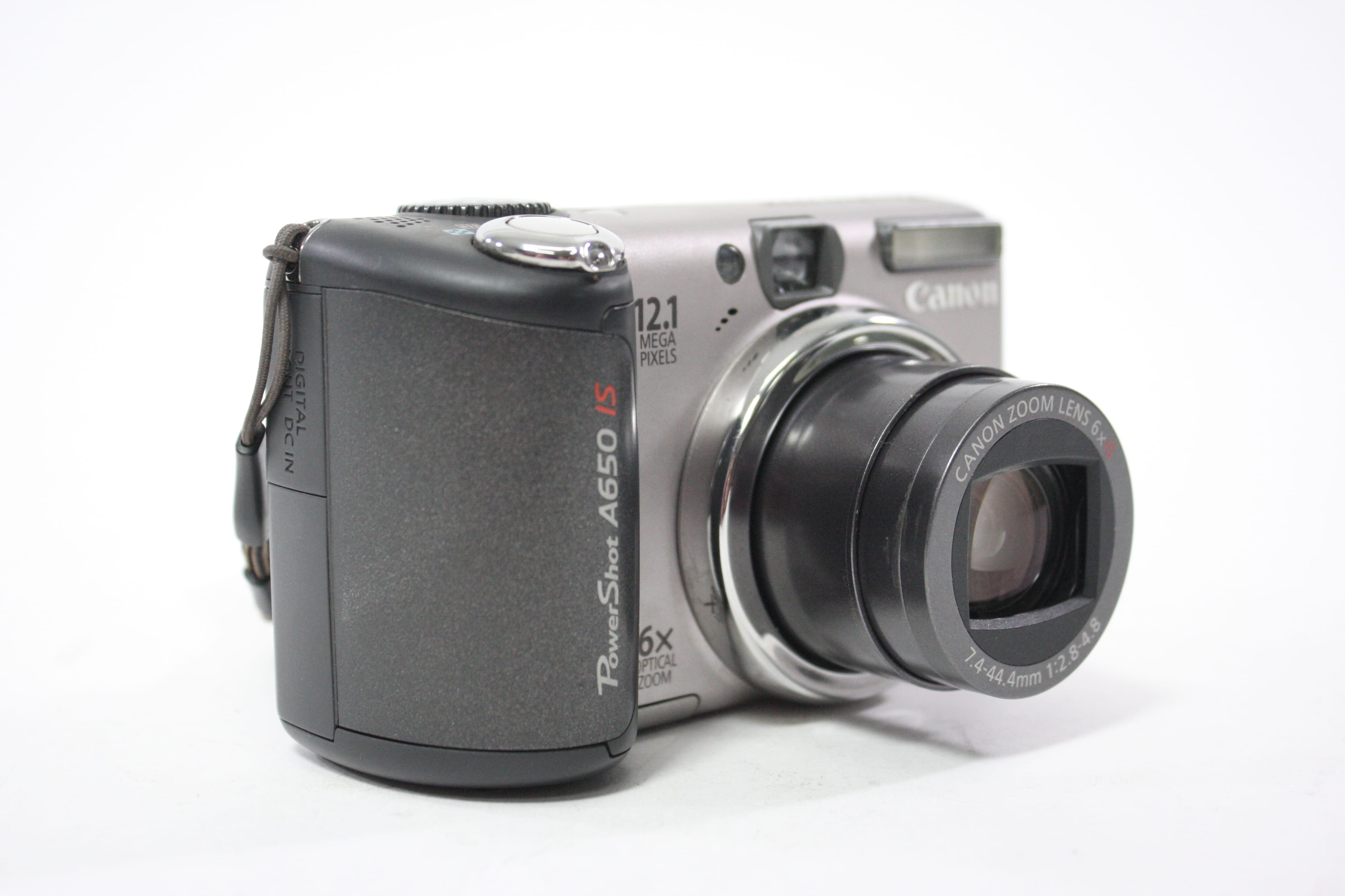 Canon Powershot A650 IS Digital Point and Shoot Camera 6x Zoom 12.1mp