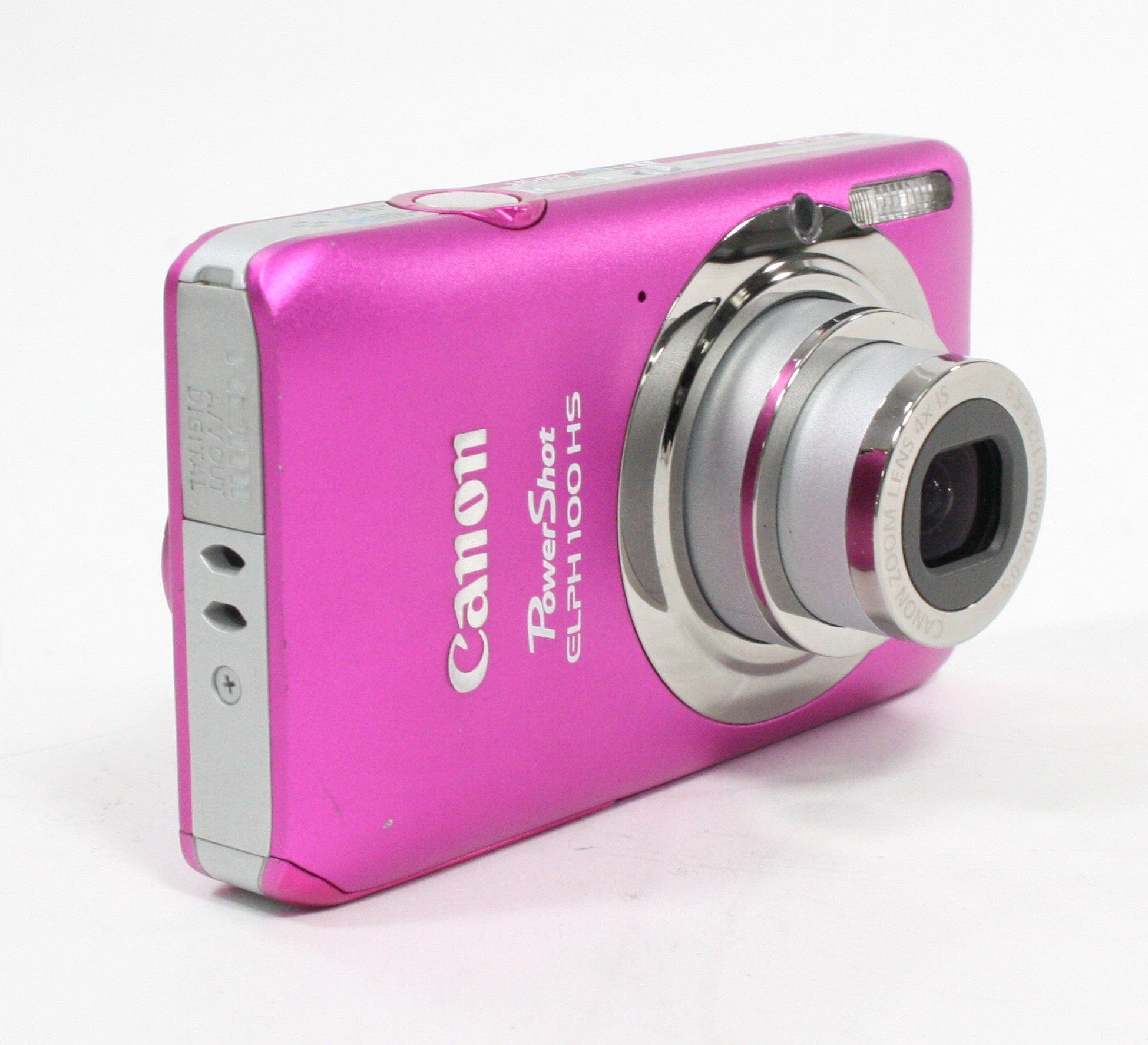 Canon PowerShot Elph 100 HS PC1588 Digital Camera 4x Zoom 12.1mp (Pink)