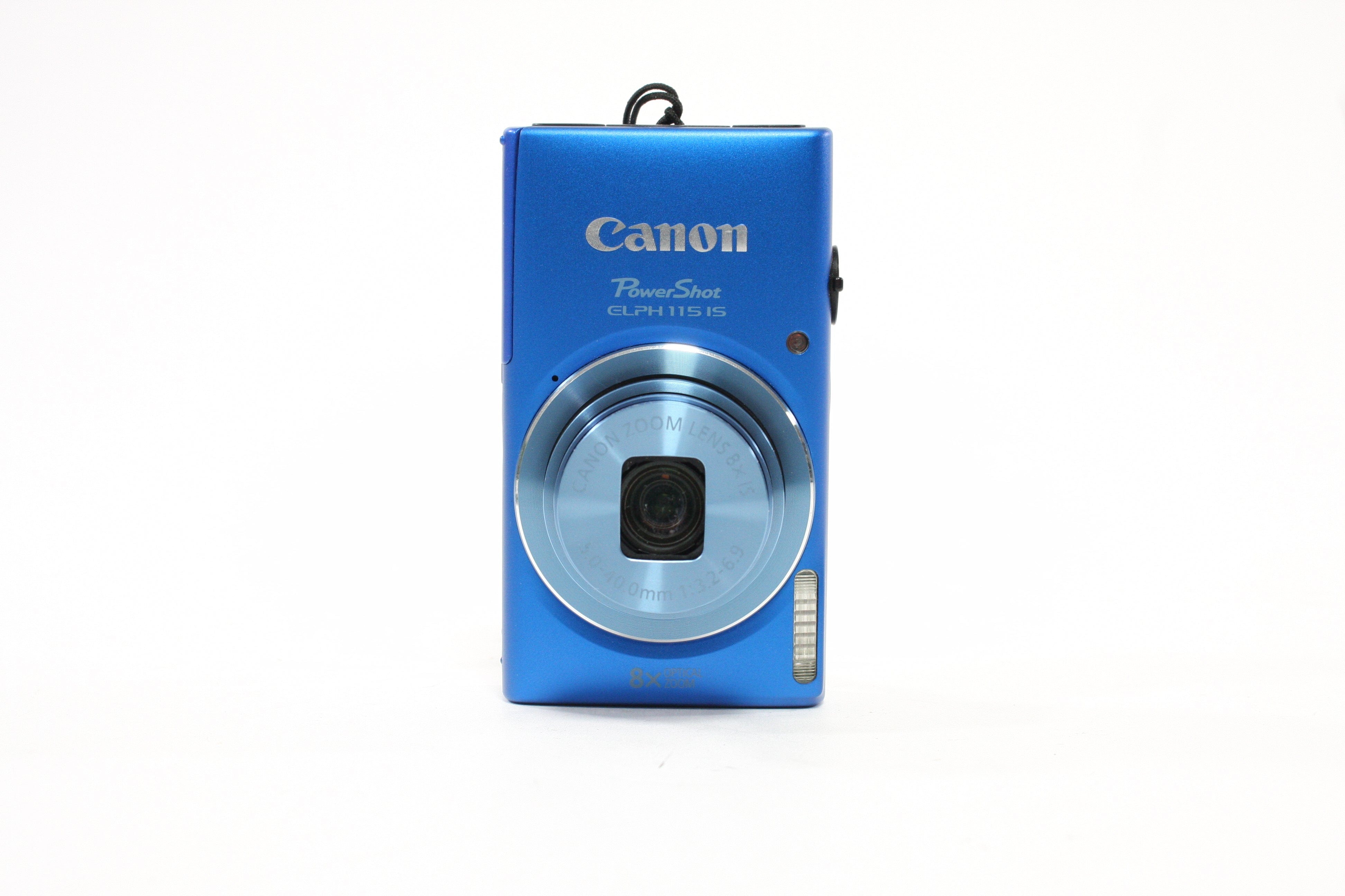 Canon PowerShot ELPH 115 IS Digital Point-and-Shoot Camera 8x Zoom 16.0mp (Blue)