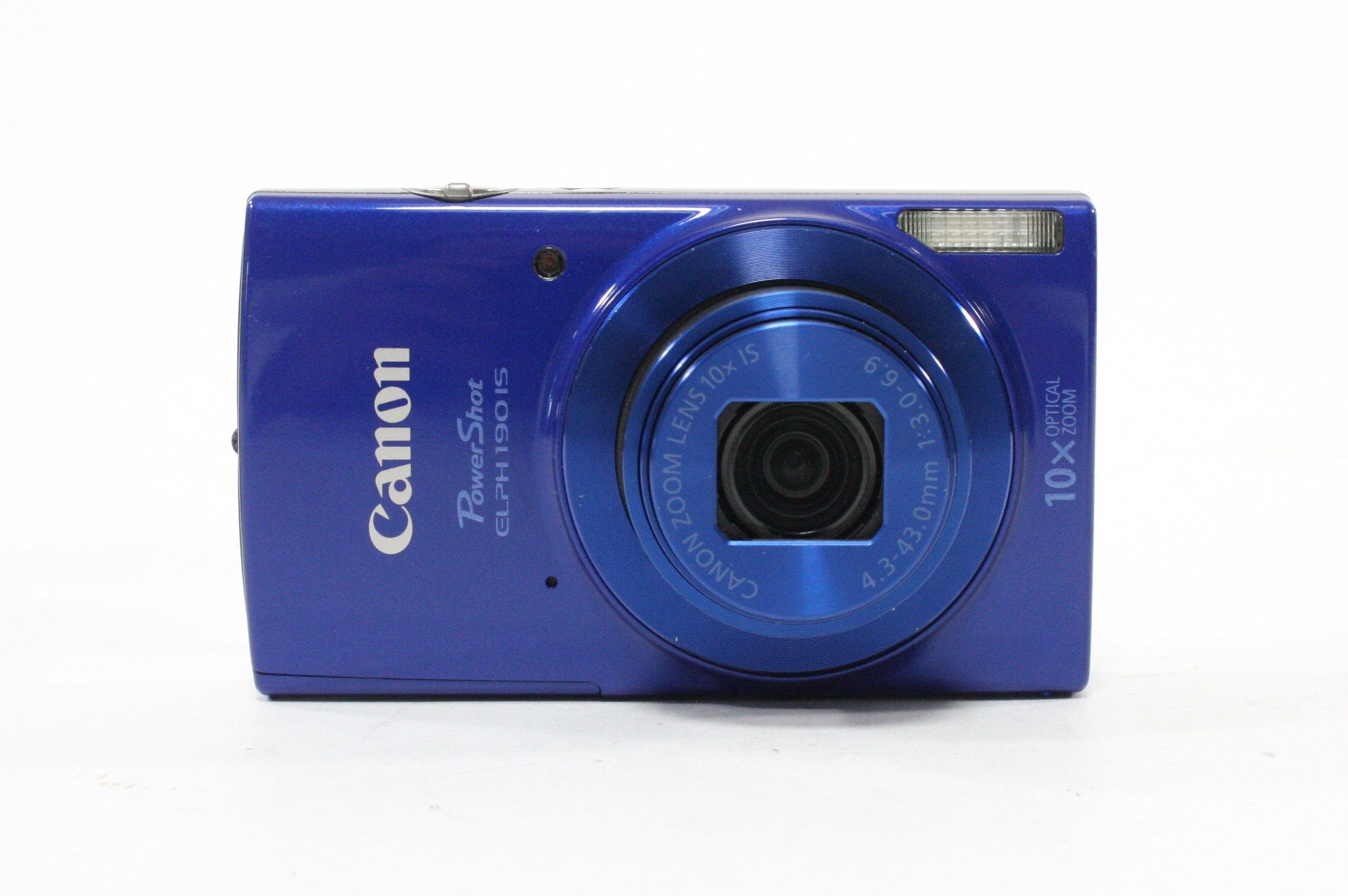 Canon PowerShot ELPH 190IS Digital Camera 10x Zoom 20.0mp (Blue)