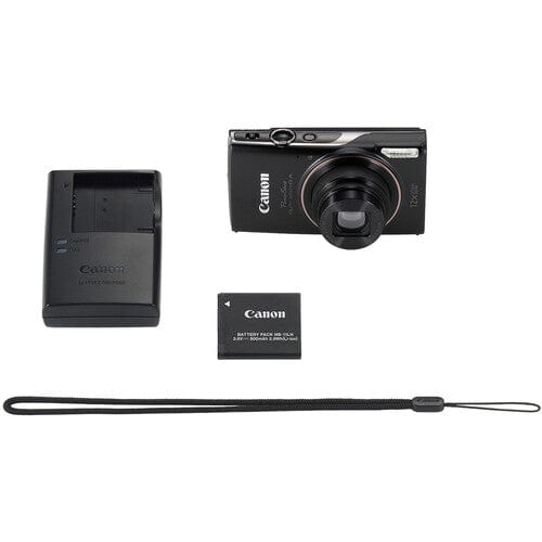 Canon PowerShot Elph 360 HS A Black 20.2MP 12X Zoom