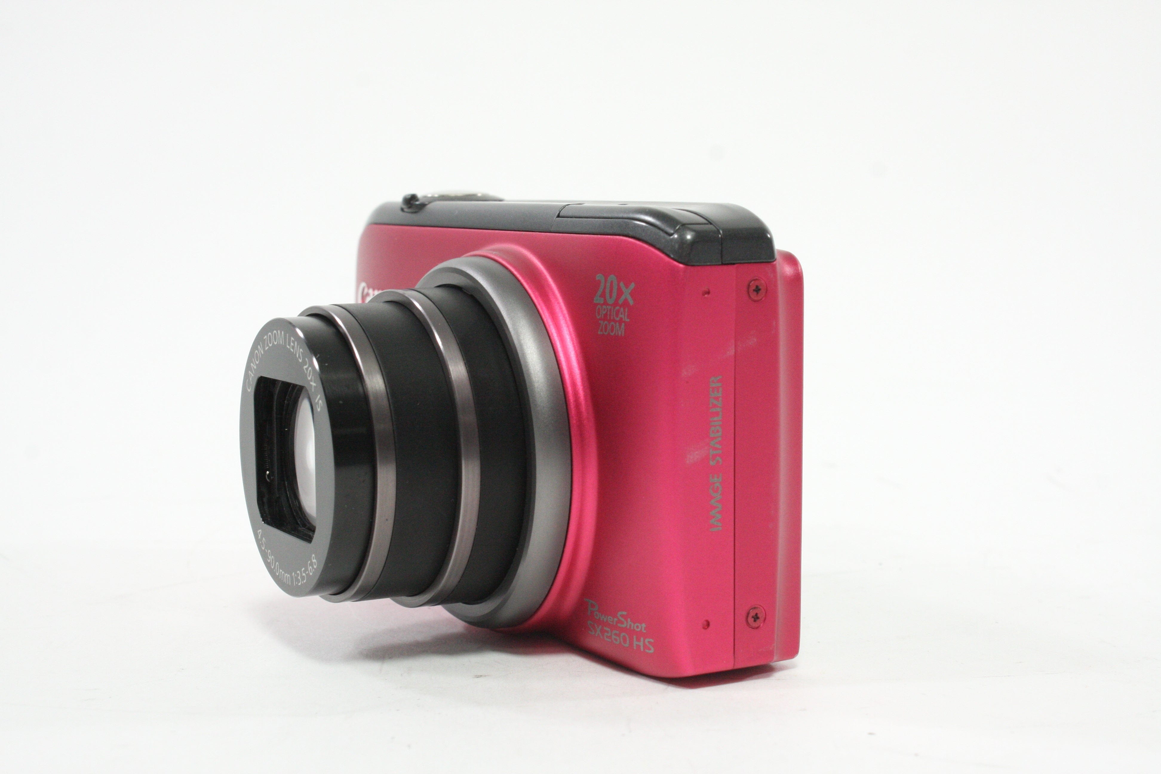 Canon PowerShot SX260 HS Digital Point-and-Shoot Camera 20x Zoom 21.1mp (Pink)