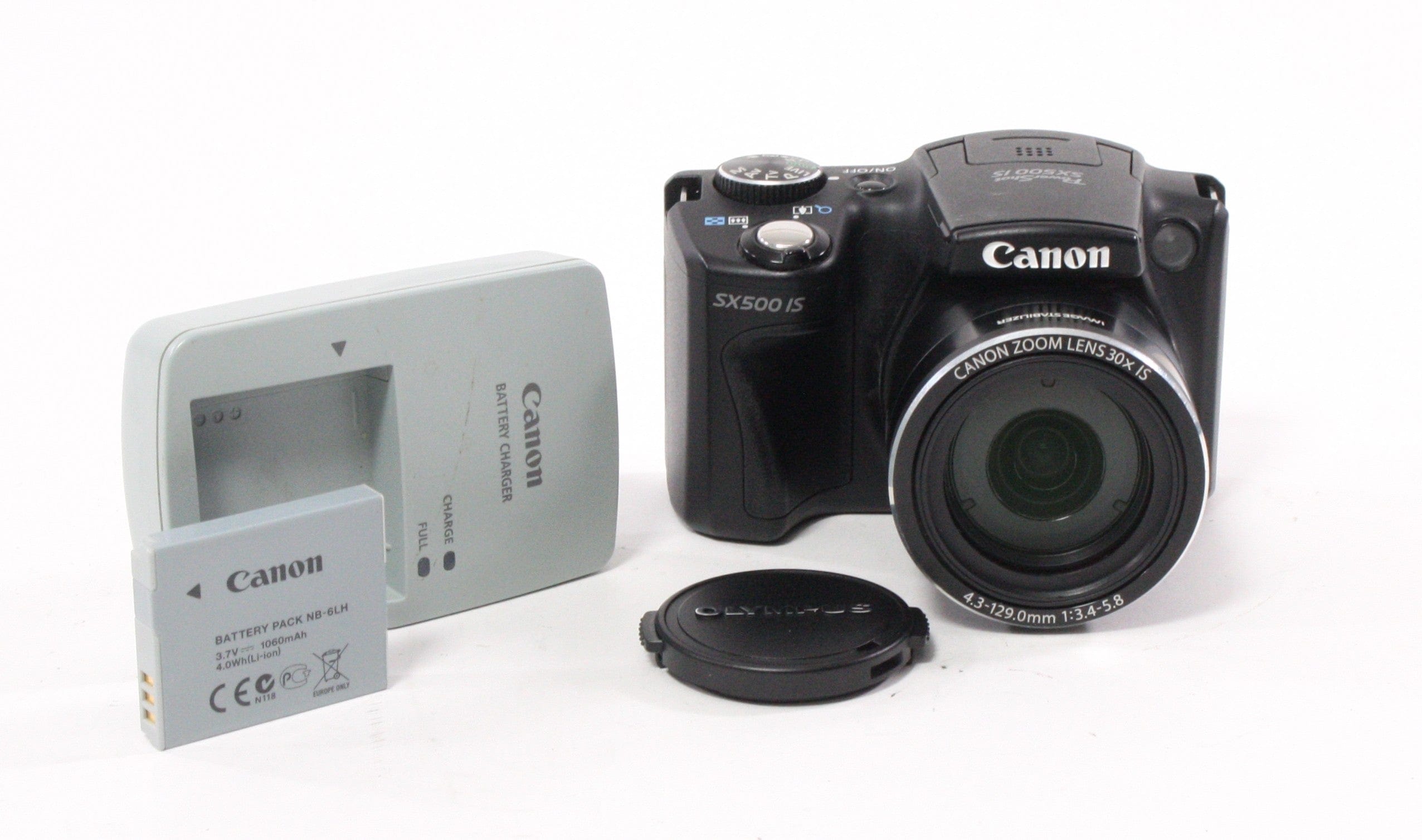 Canon PowerShot SX500 Digital Point-and-Shoot Camera 30x Zoom 16.1mp