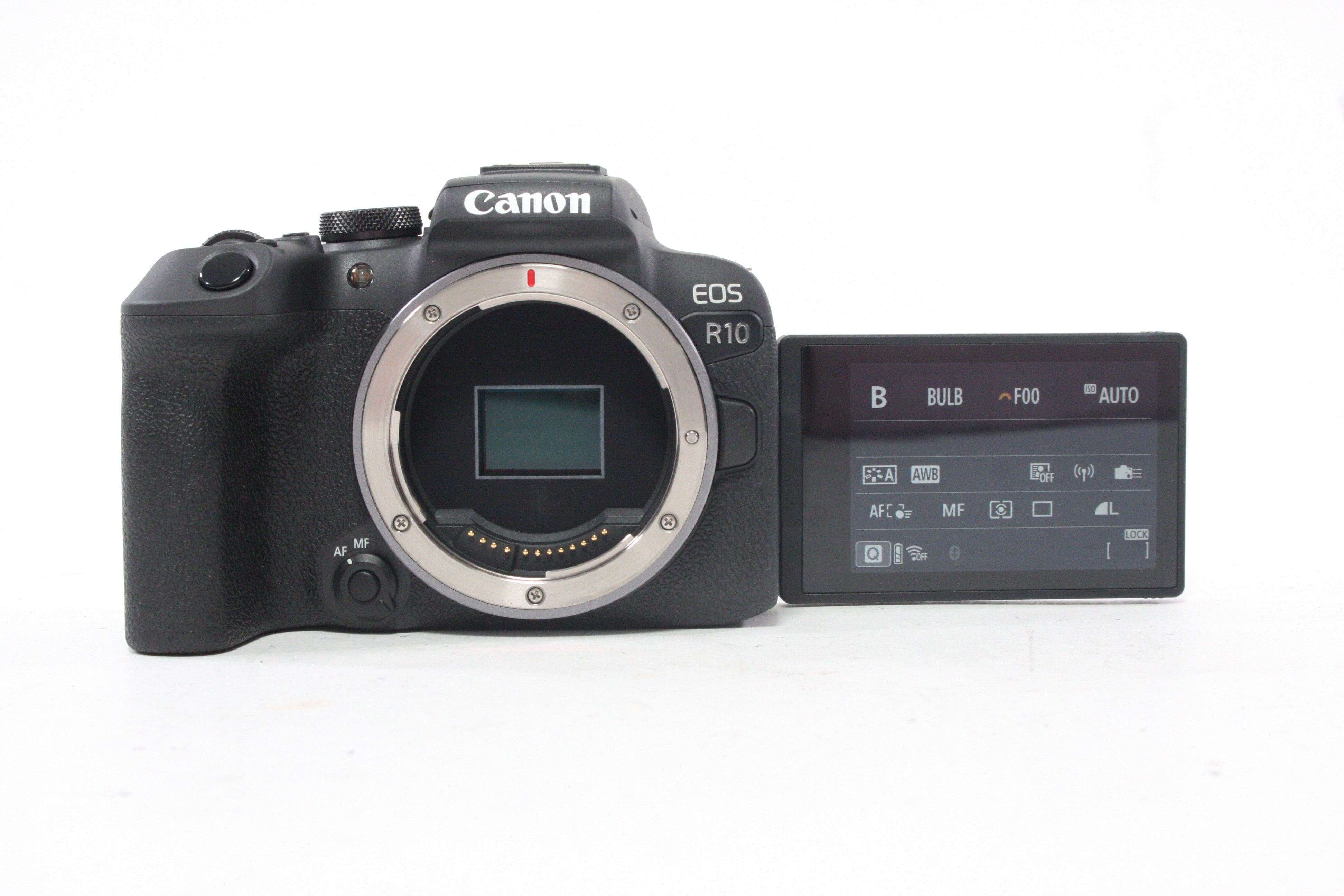 Canon R10 Mirrorless Digital Camera Body with a Shutter Count of less than 1,000
